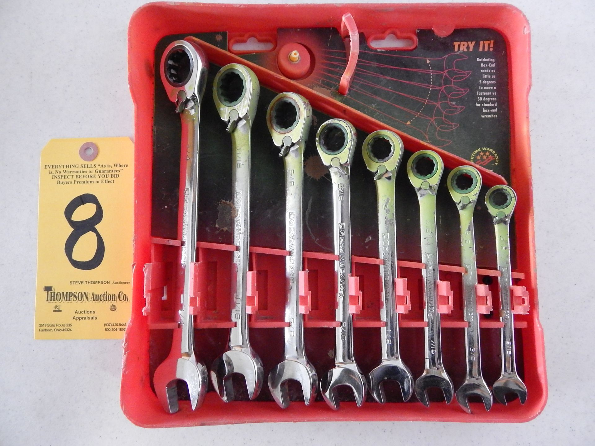 Gearwrench Set, 5/16"-3/4"