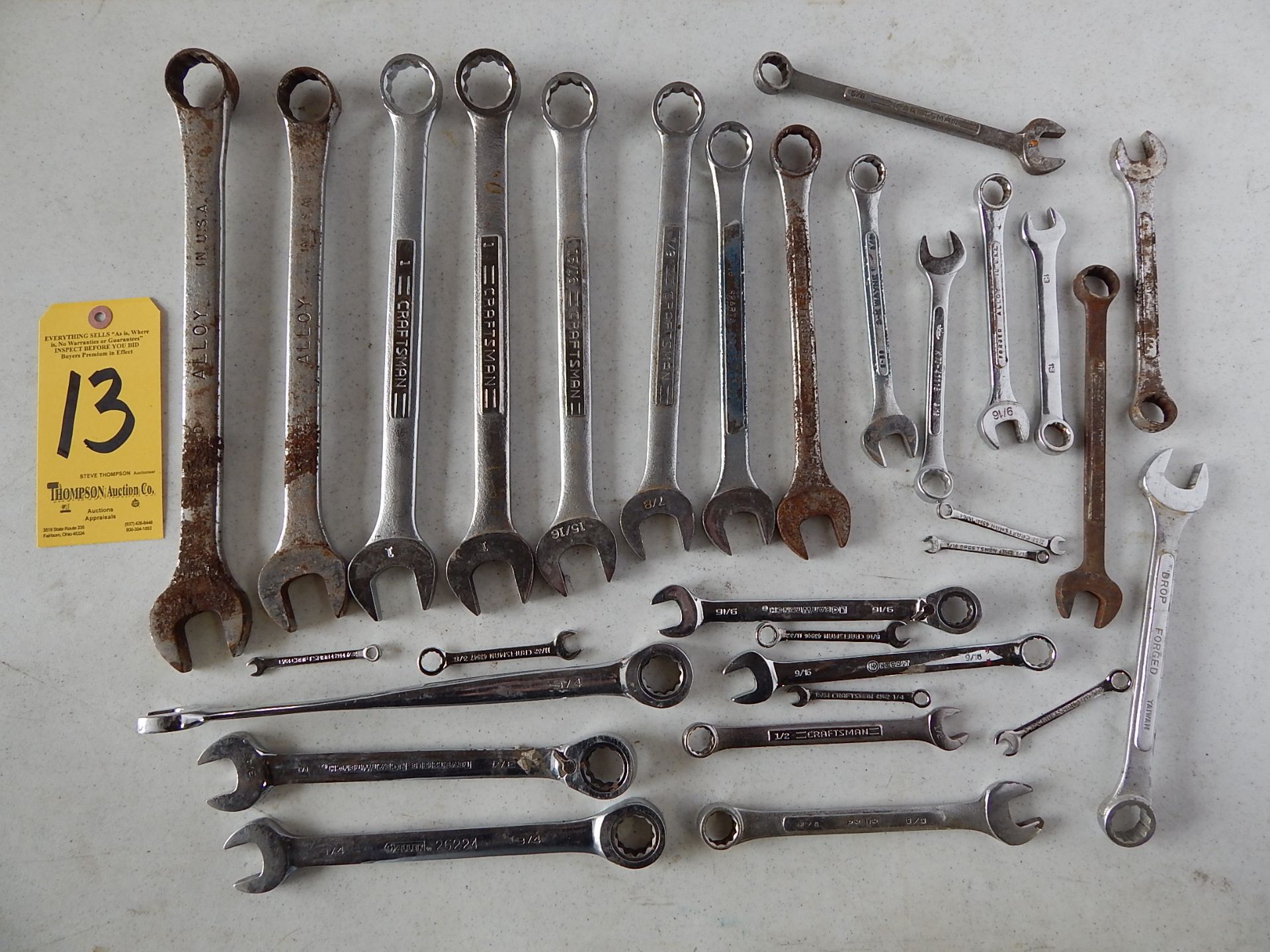 Open and Box End Wrenches