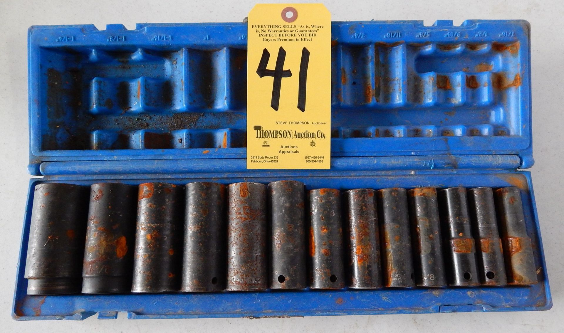 Impact Socket Set, 7/16"-1 /14"