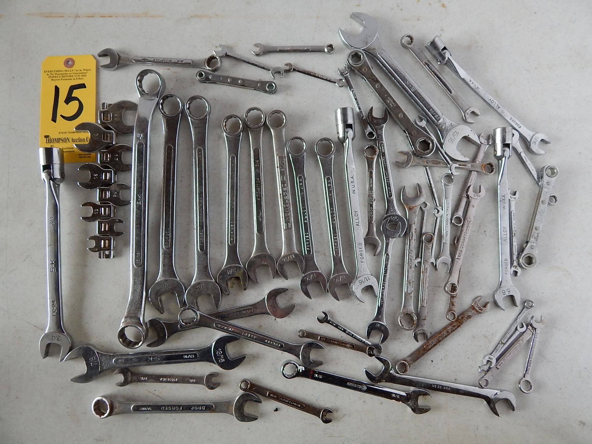 Open and Box End Wrenches