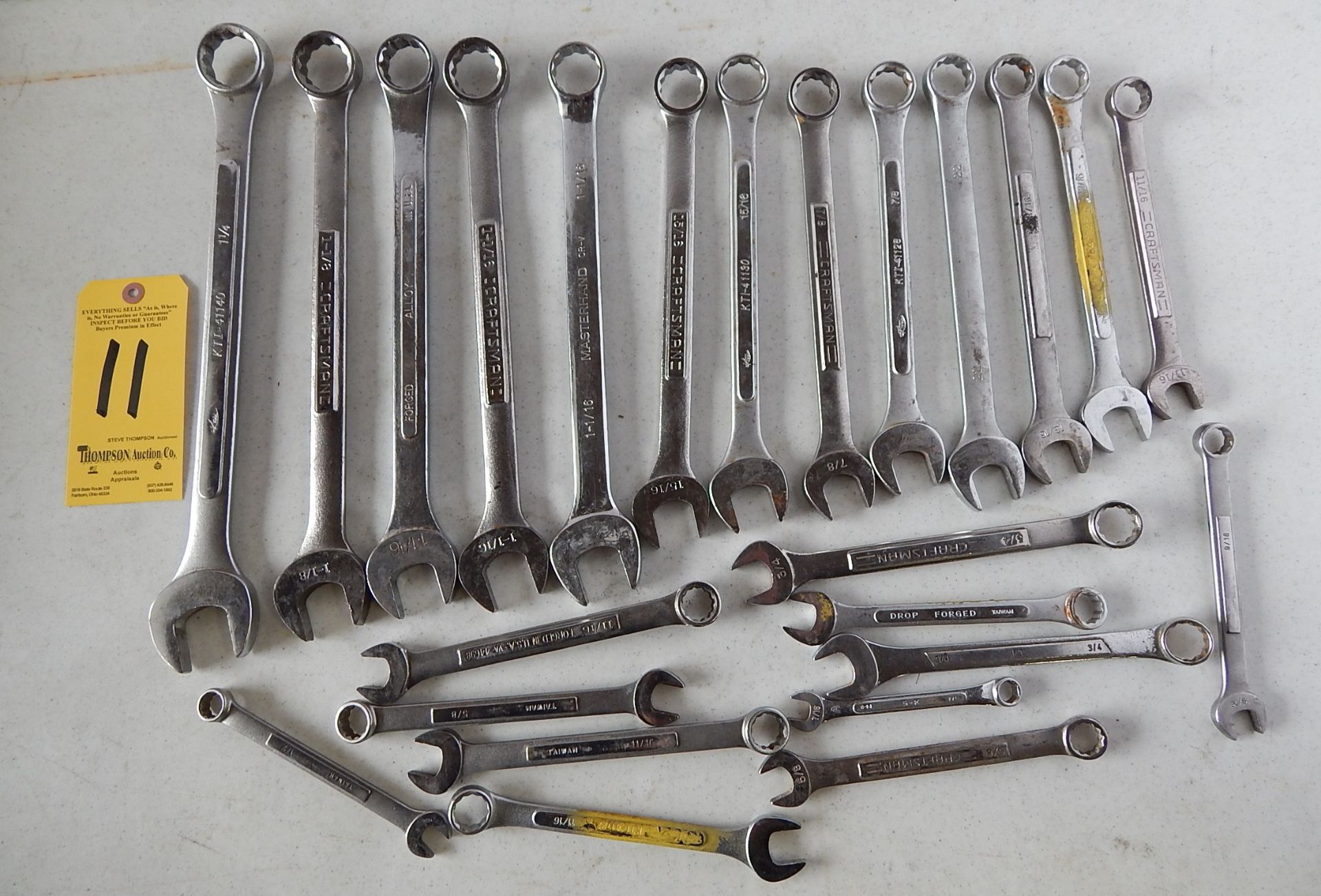 Open and Box End Wrenches