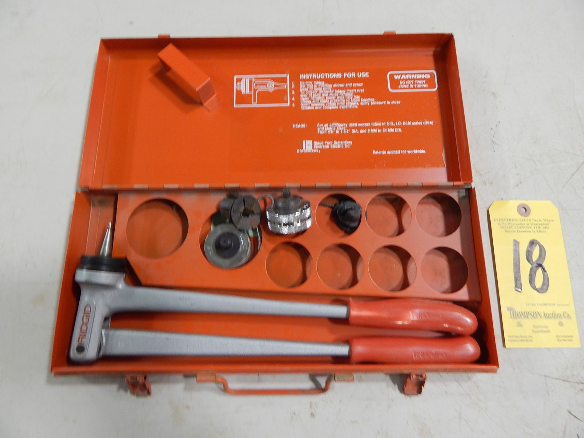 Ridgid Model S Tube Expander