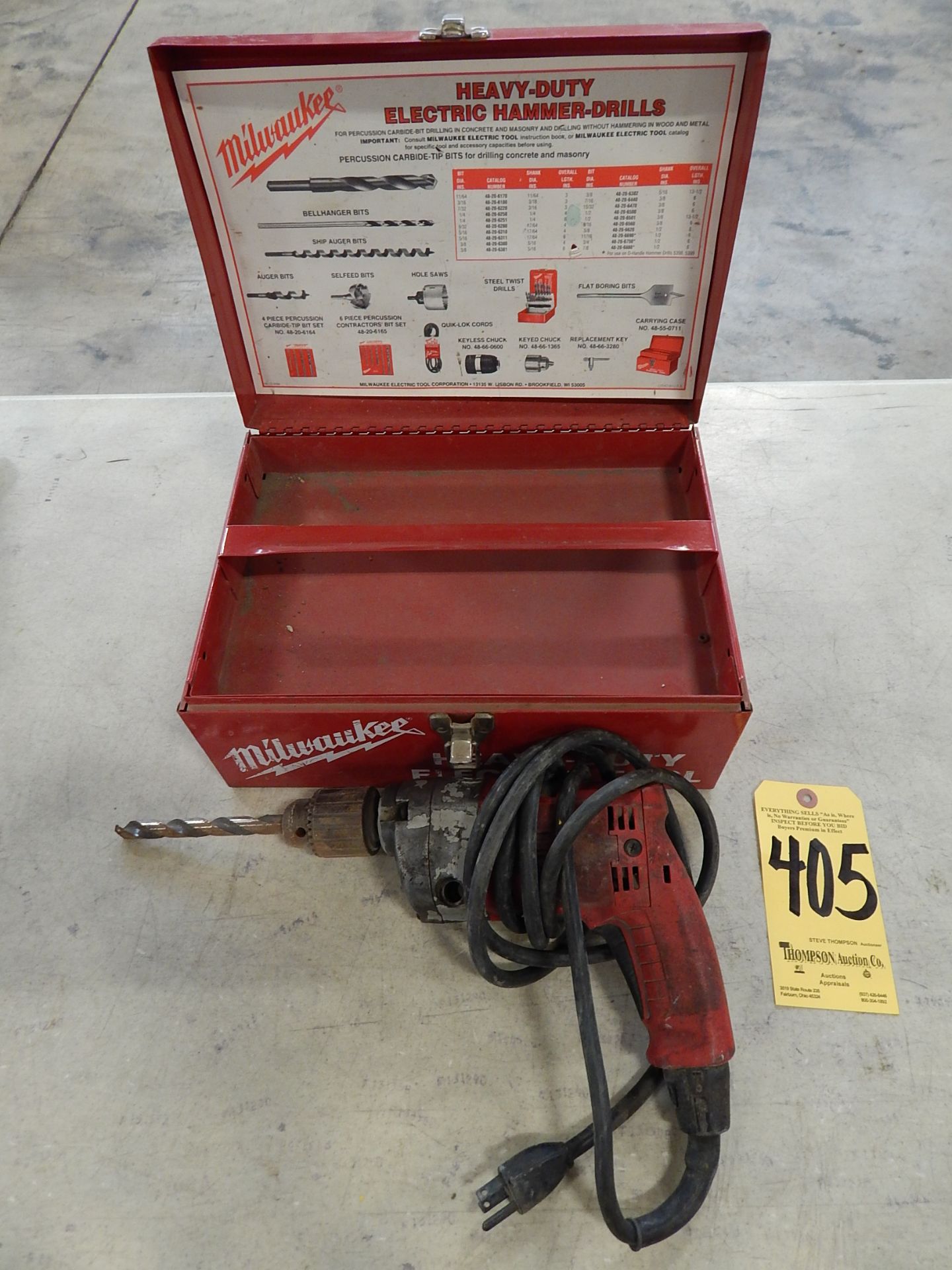 Milwaukee 1/2" Electric Drill with Case