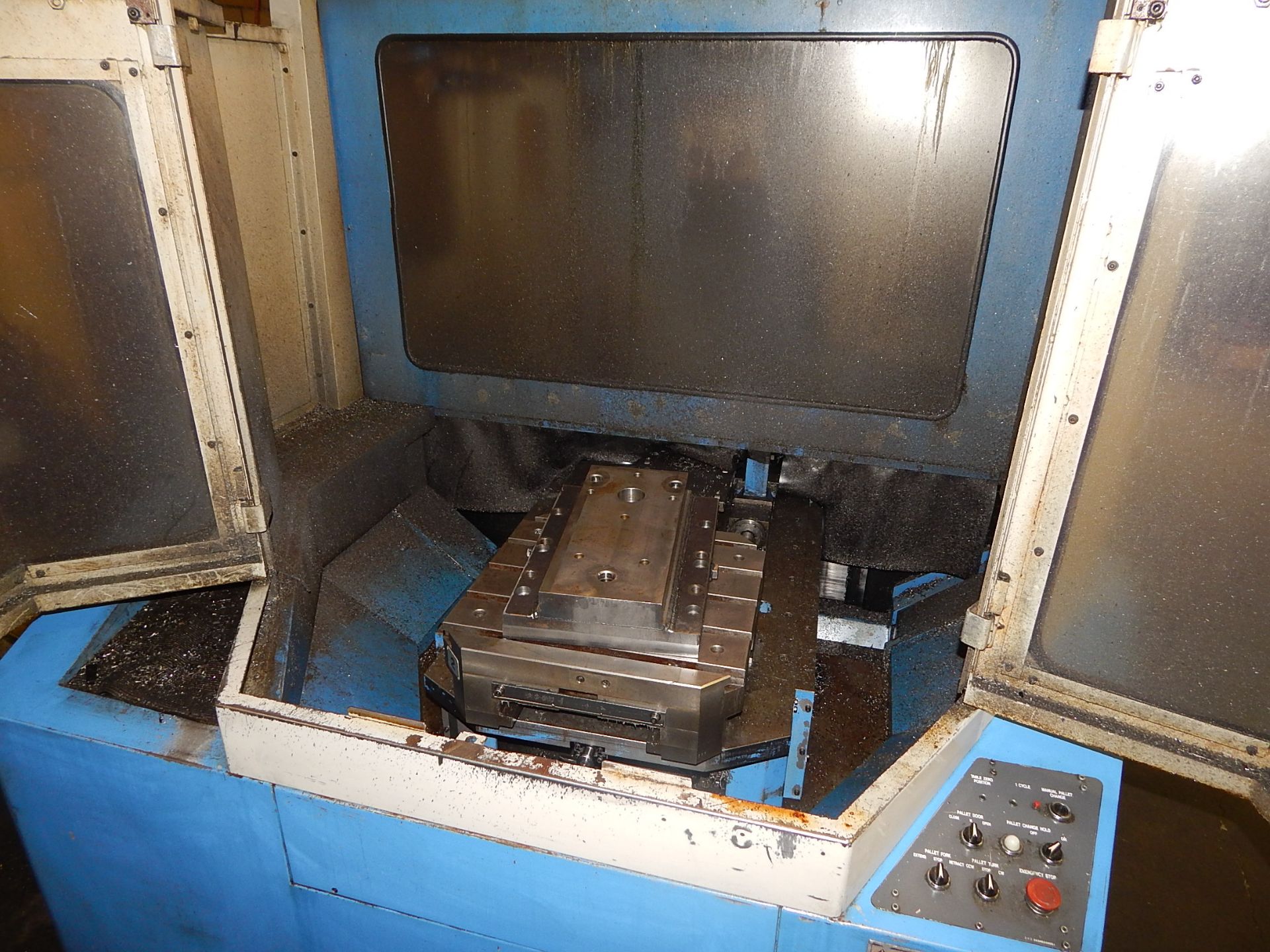 Mazak Model H500/50 CNC Horizontal Machining Center, s/n 98386, New 1991, Mazatrol M32 CNC - Image 12 of 15