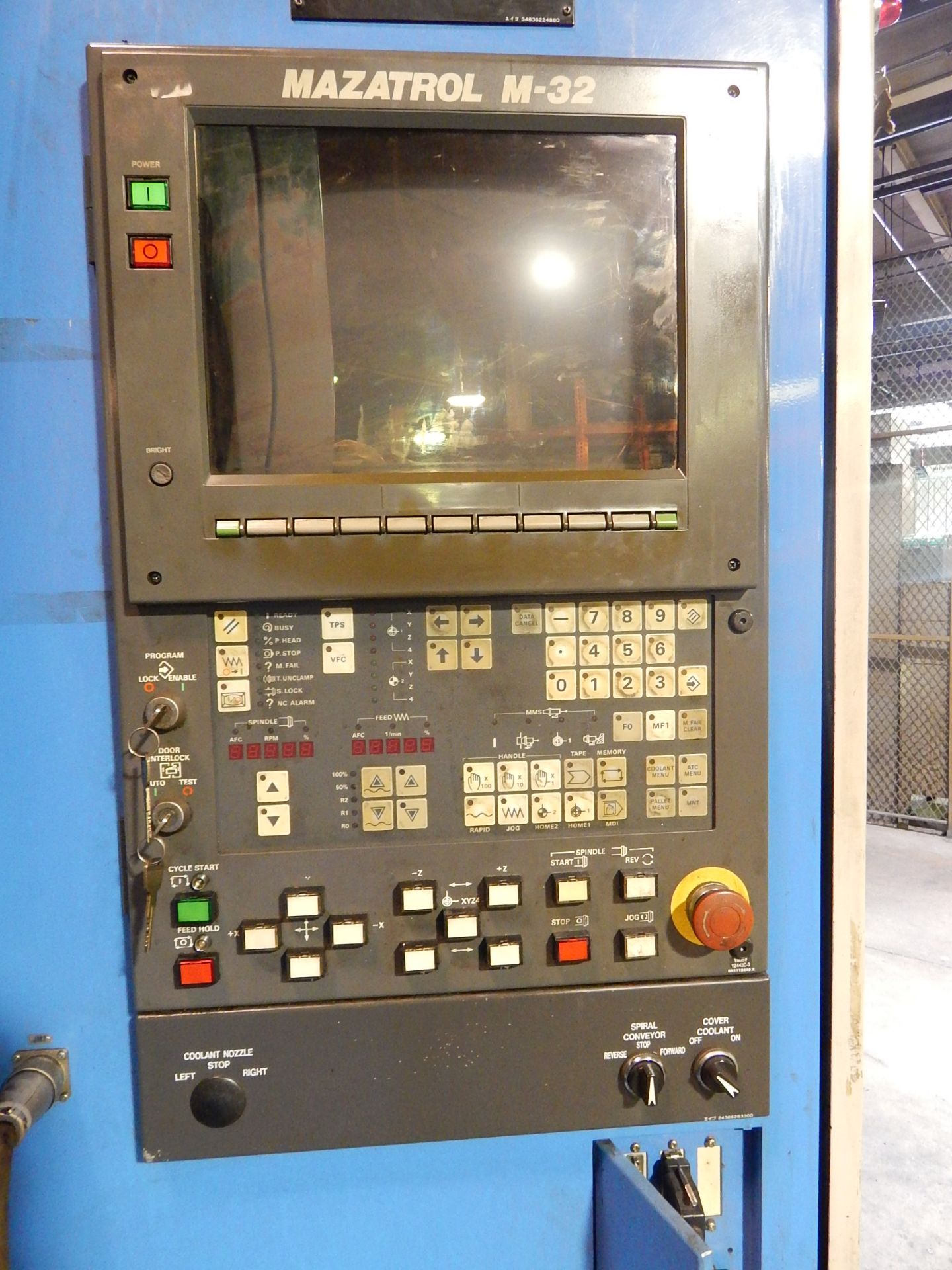 Mazak Model H500/50 CNC Horizontal Machining Center, s/n 98386, New 1991, Mazatrol M32 CNC - Image 15 of 15