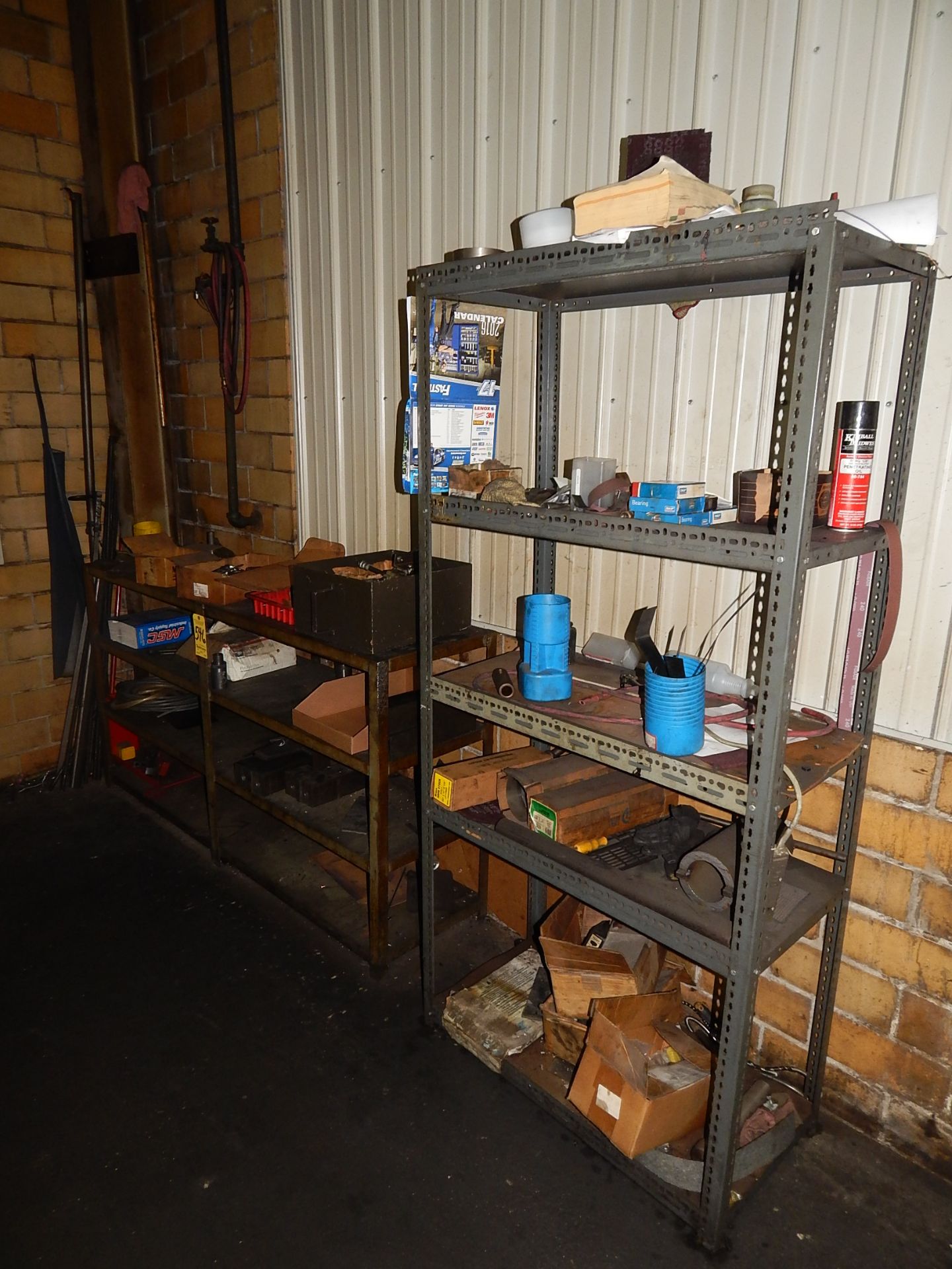 Shelving Unit and Contents