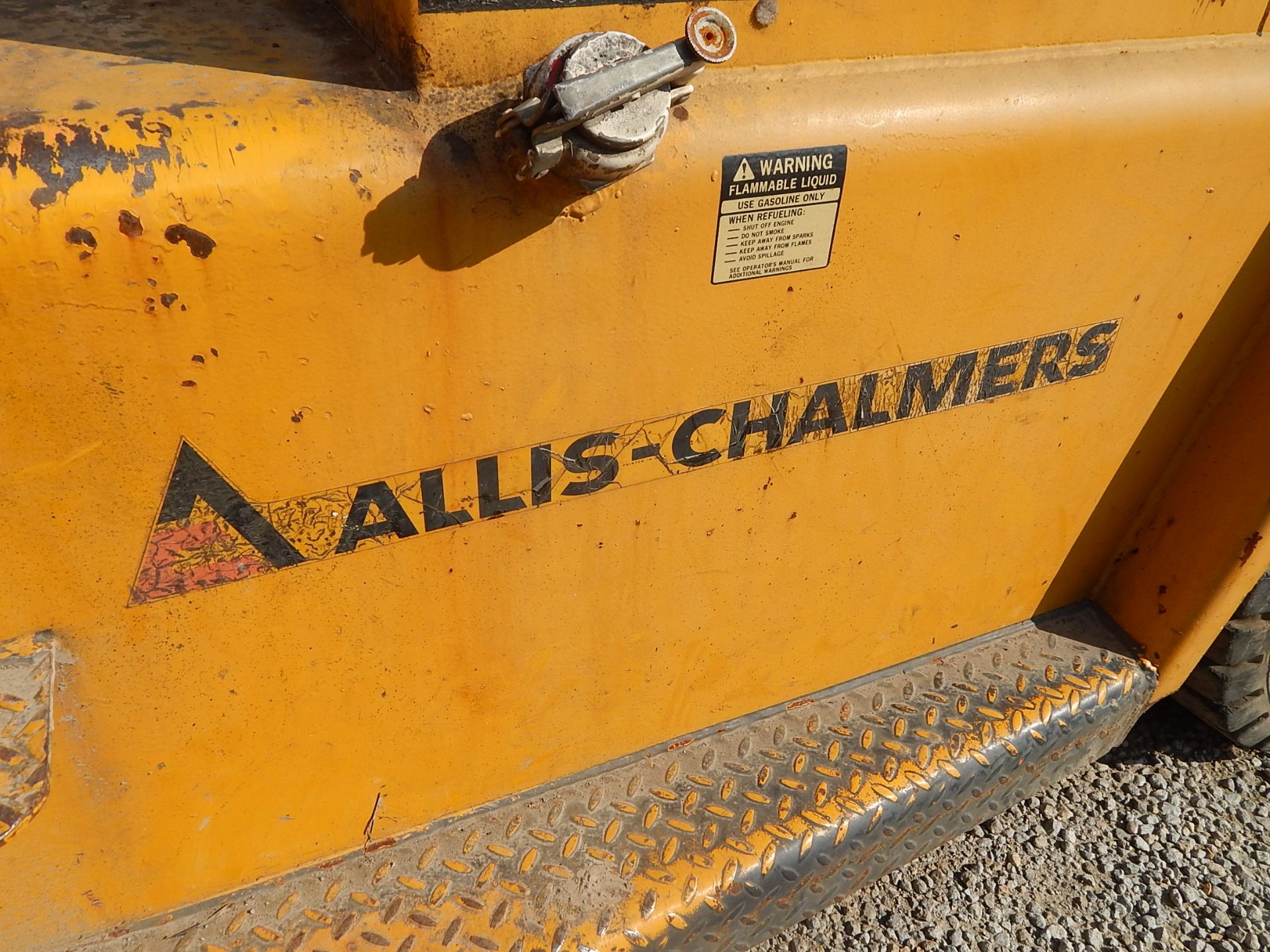 Allis Chalmers Model ACP130 Fork Lift, s/n AMF110894, 12,900 Lb. Capacity, Gas, All Terrain Tires, - Image 9 of 10