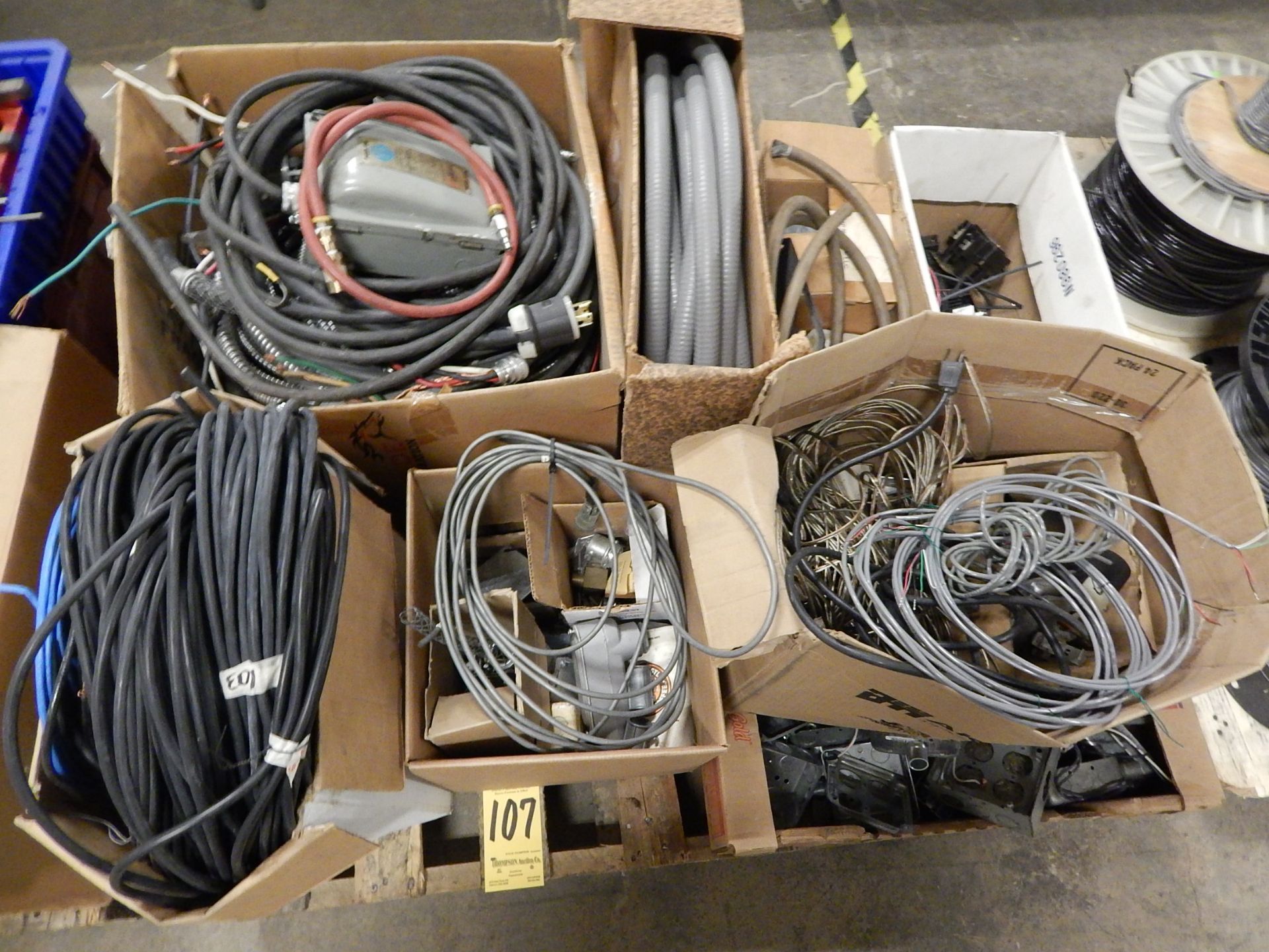 Skid Lot of Miscellaneous Electronic Supplies