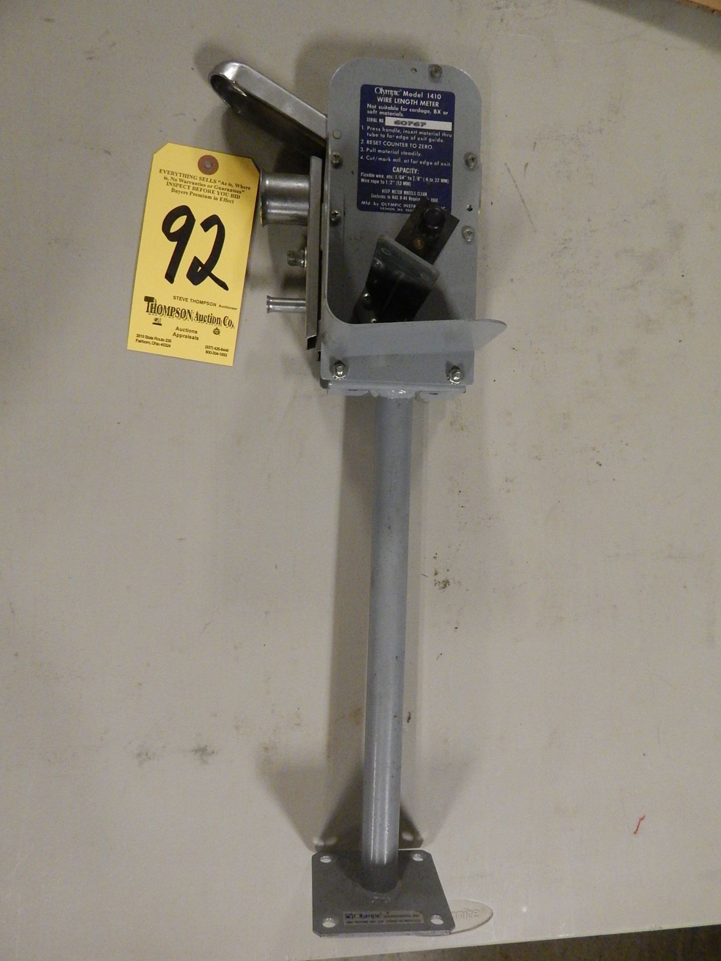 Olympic Model 1410 Wire Length Meter