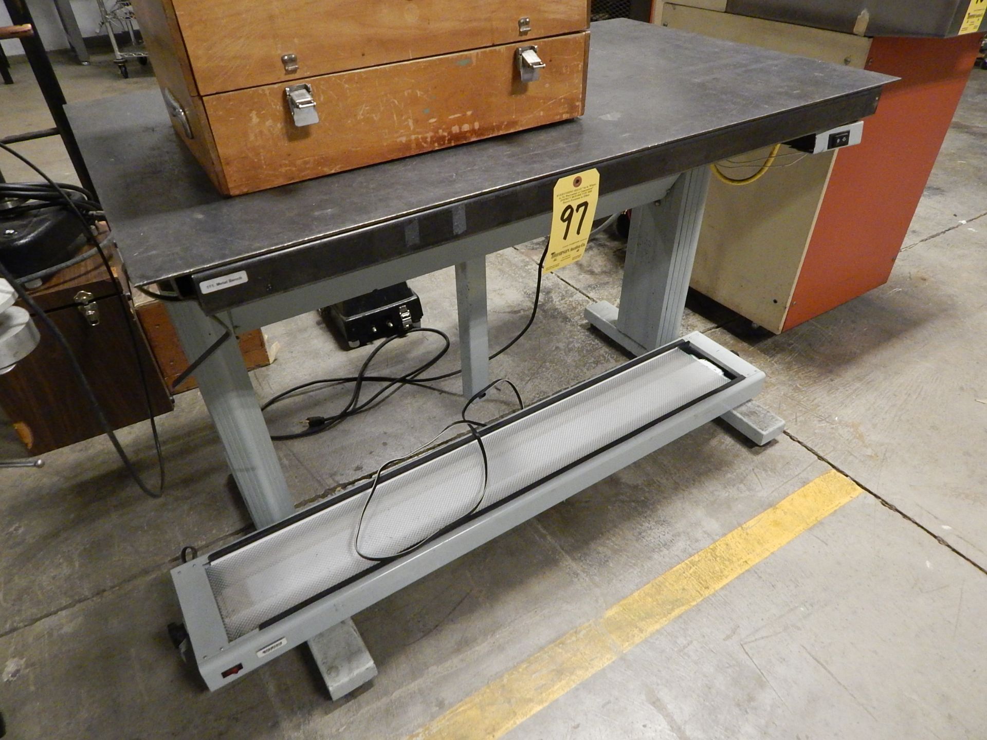 Work Table with Power Height Adjustment