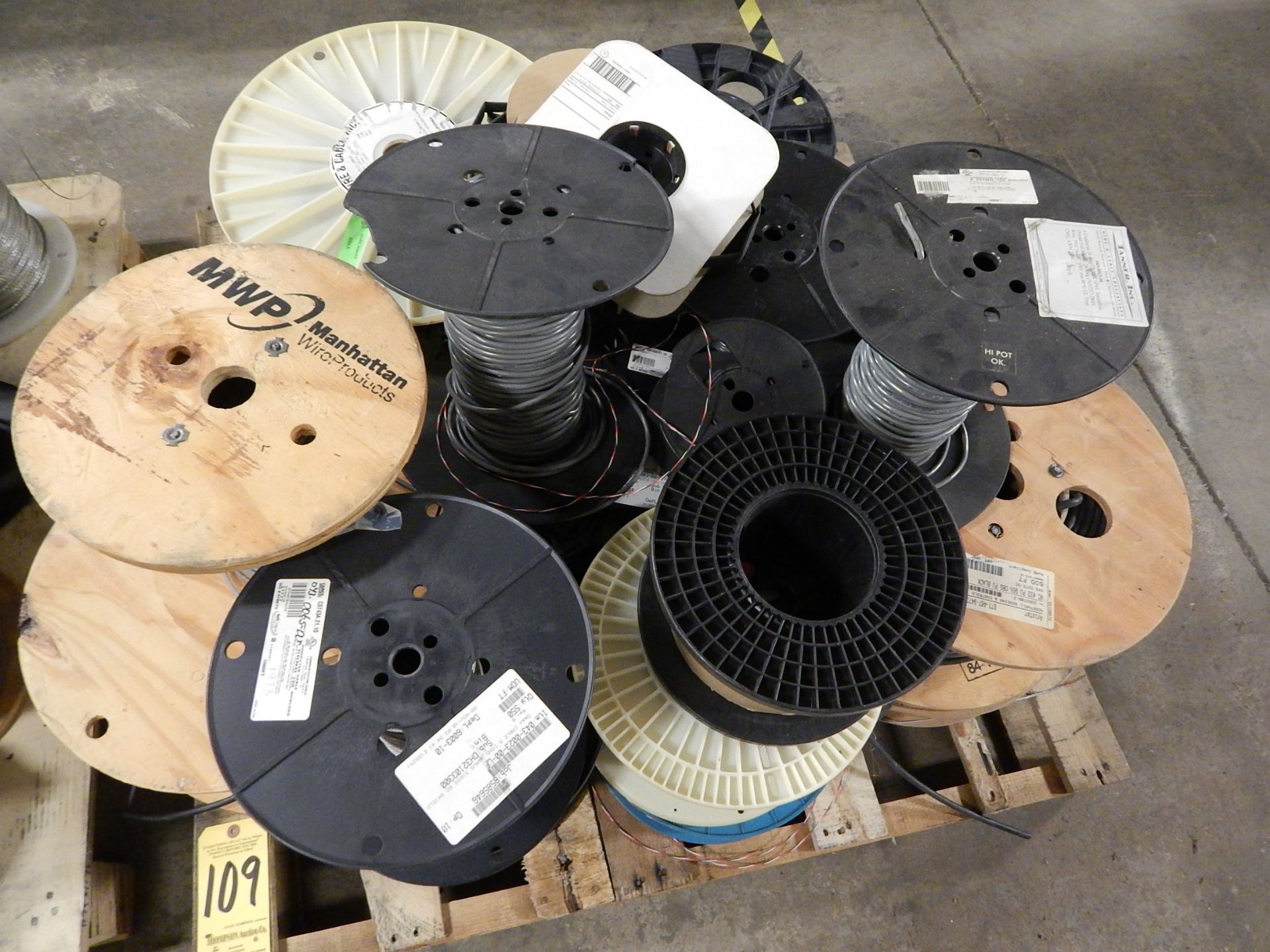 Skid Lot of Miscellaneous Wire