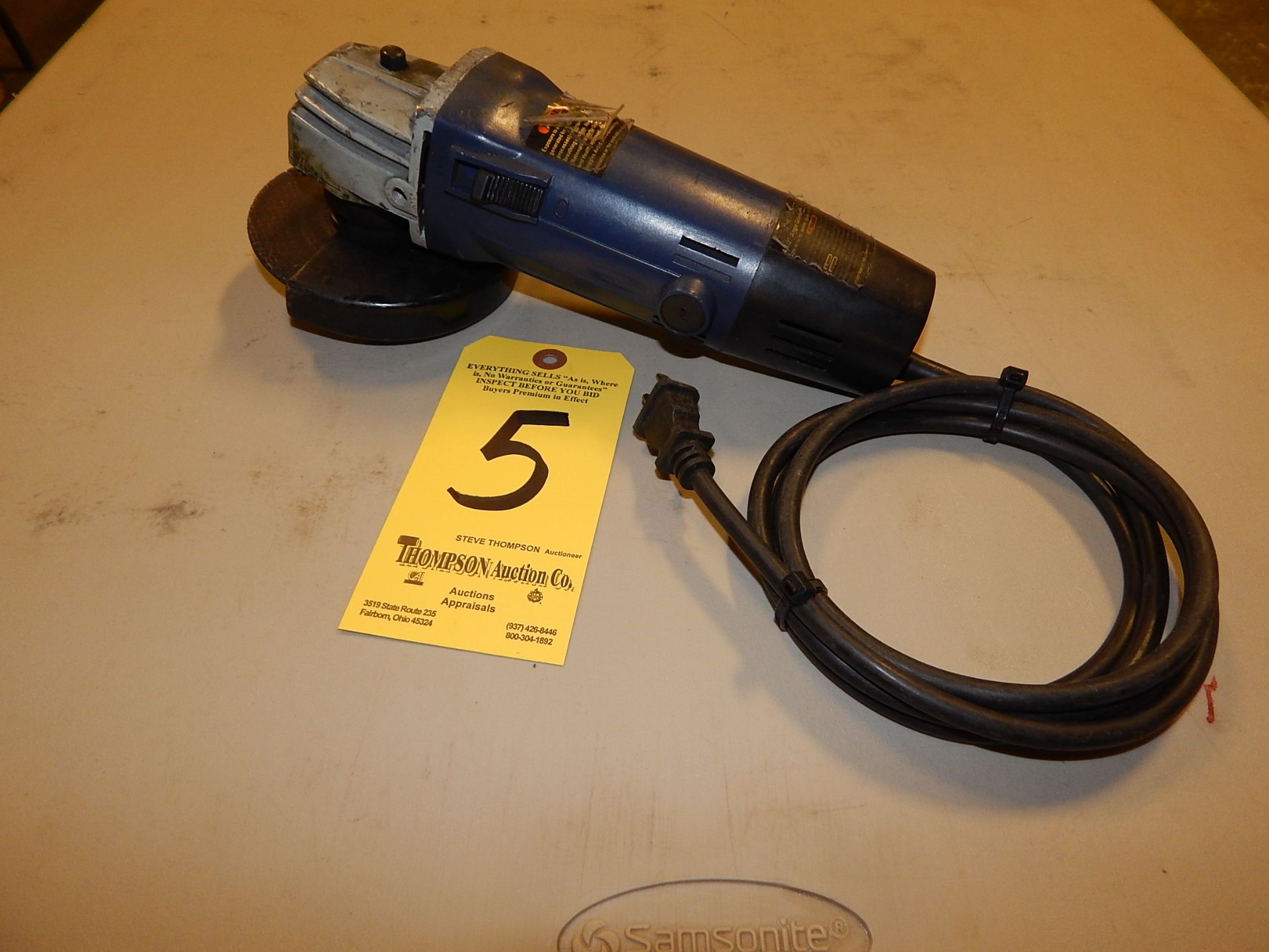 4 1/2 Inch Right Angle Grinder