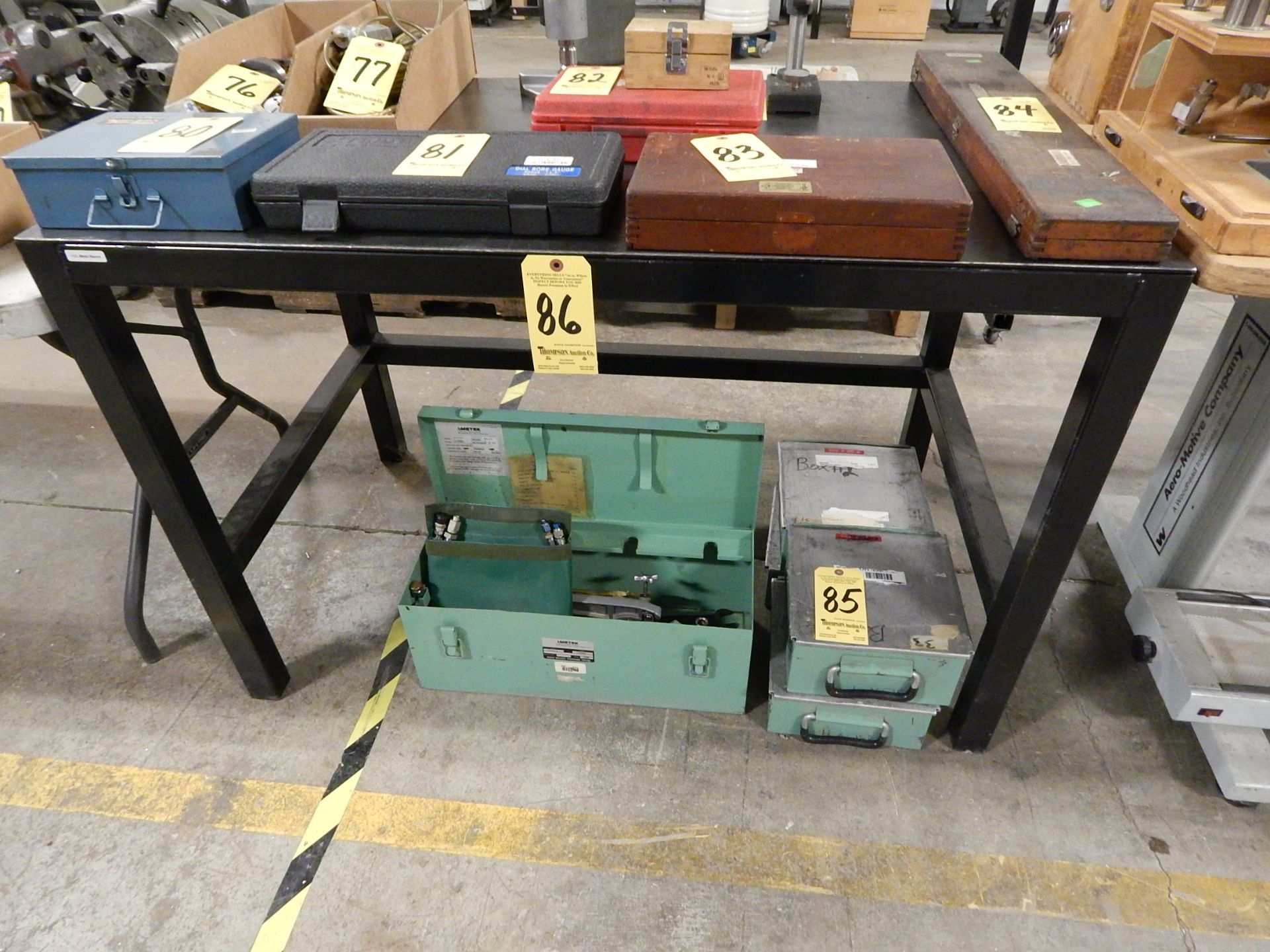 Steel Shop Table, 28 Inch X 48 Inch