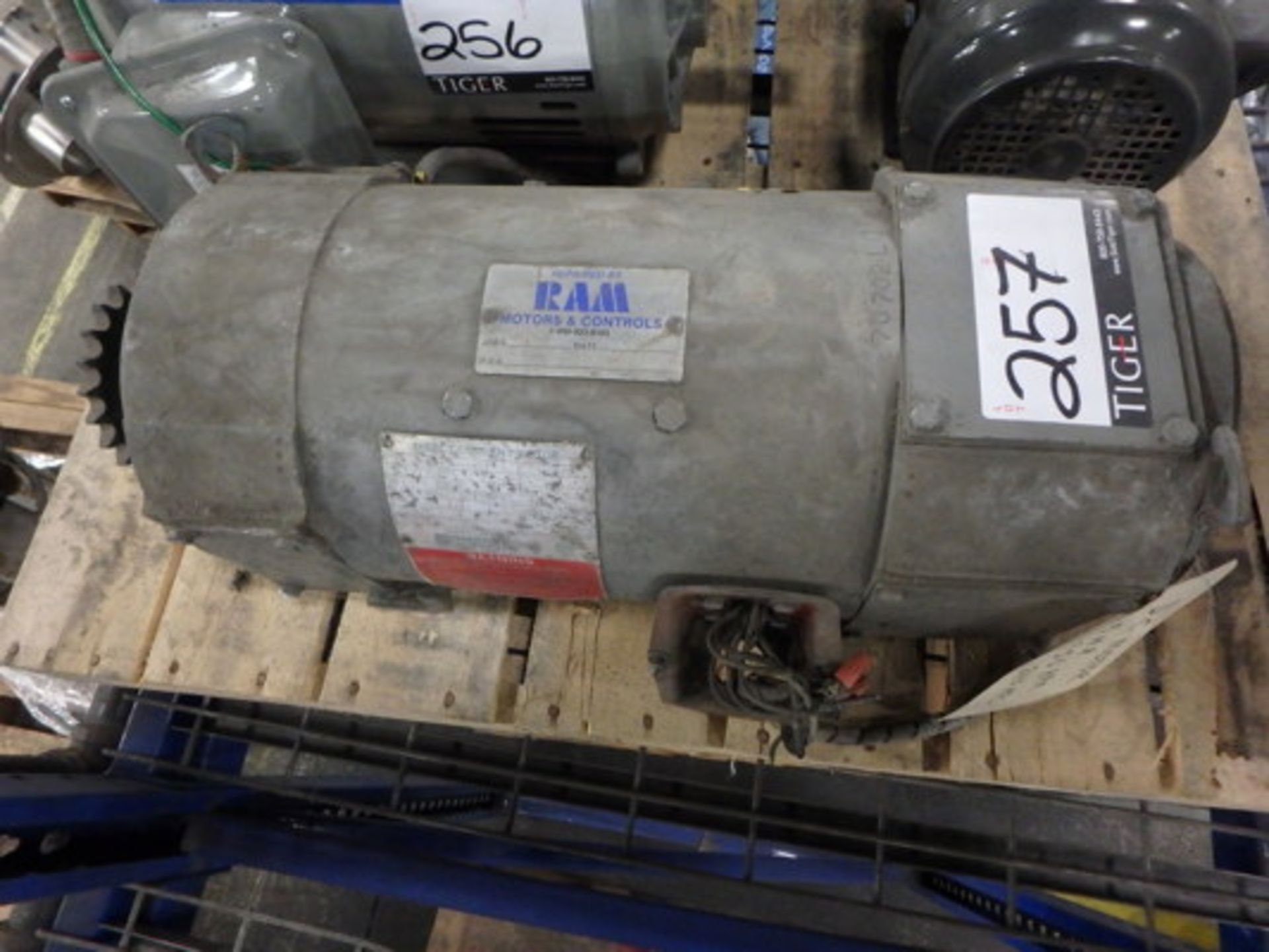 Emerson Industrial Controls Direct Current DC 5 HP Motor, 1,750 RPM (Asset Location: Bay 4), (Site
