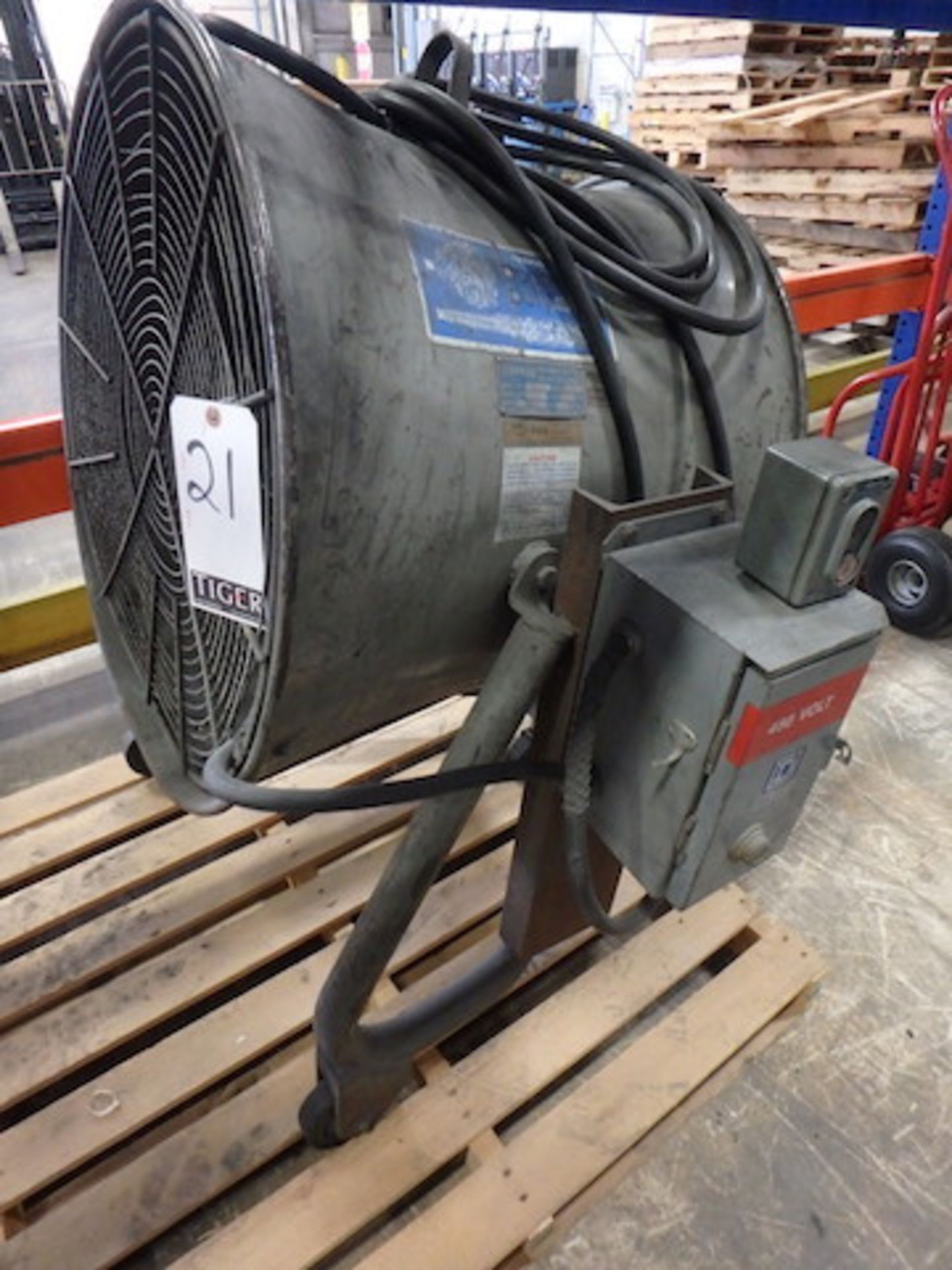 Coppus Double Duty Heat Killer, 3-Phase, 480 V (Asset Location: Warehouse), (Site Location: