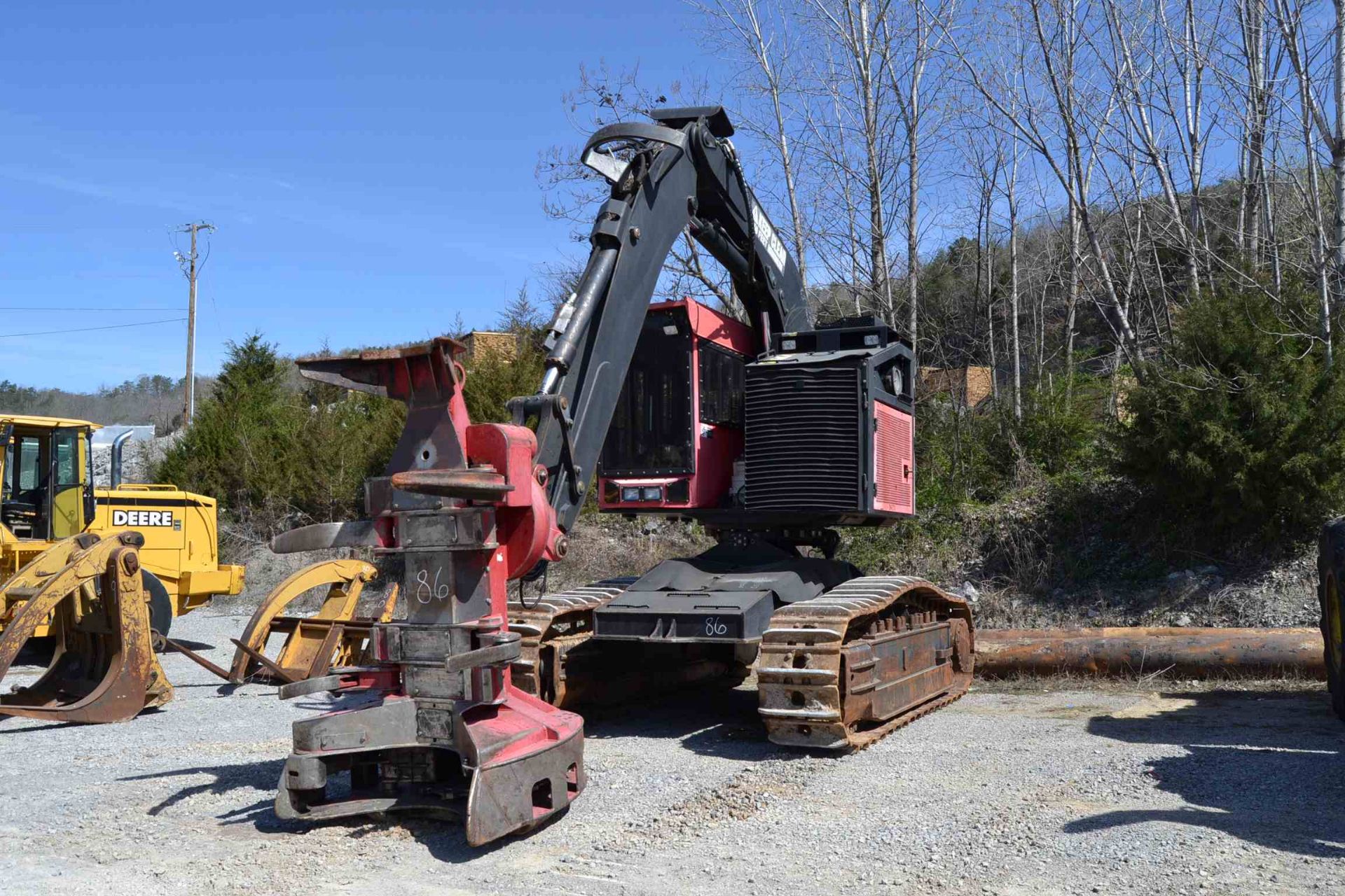 2008 KOMATSU VALMET 445FXL TRACK FELLER BUNCHER W/QUADCO 360 DEGREE SAW HEAD; W/400 FINAL DRIVE; S/ - Image 2 of 5