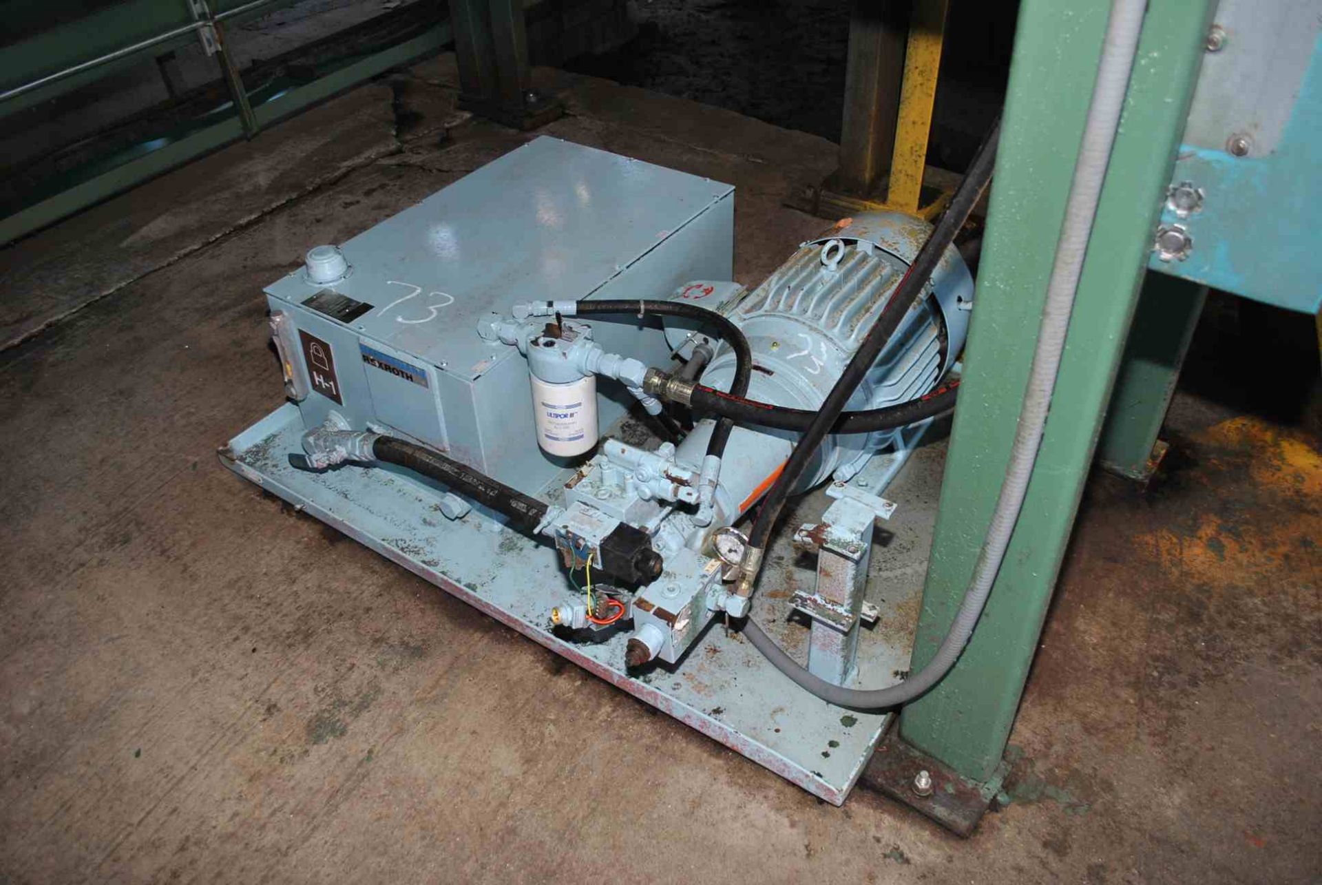 HYDRAULIC POWER PACK W/7.5 HP MOTOR; W/STARTER & DISCONNECT - Image 2 of 2