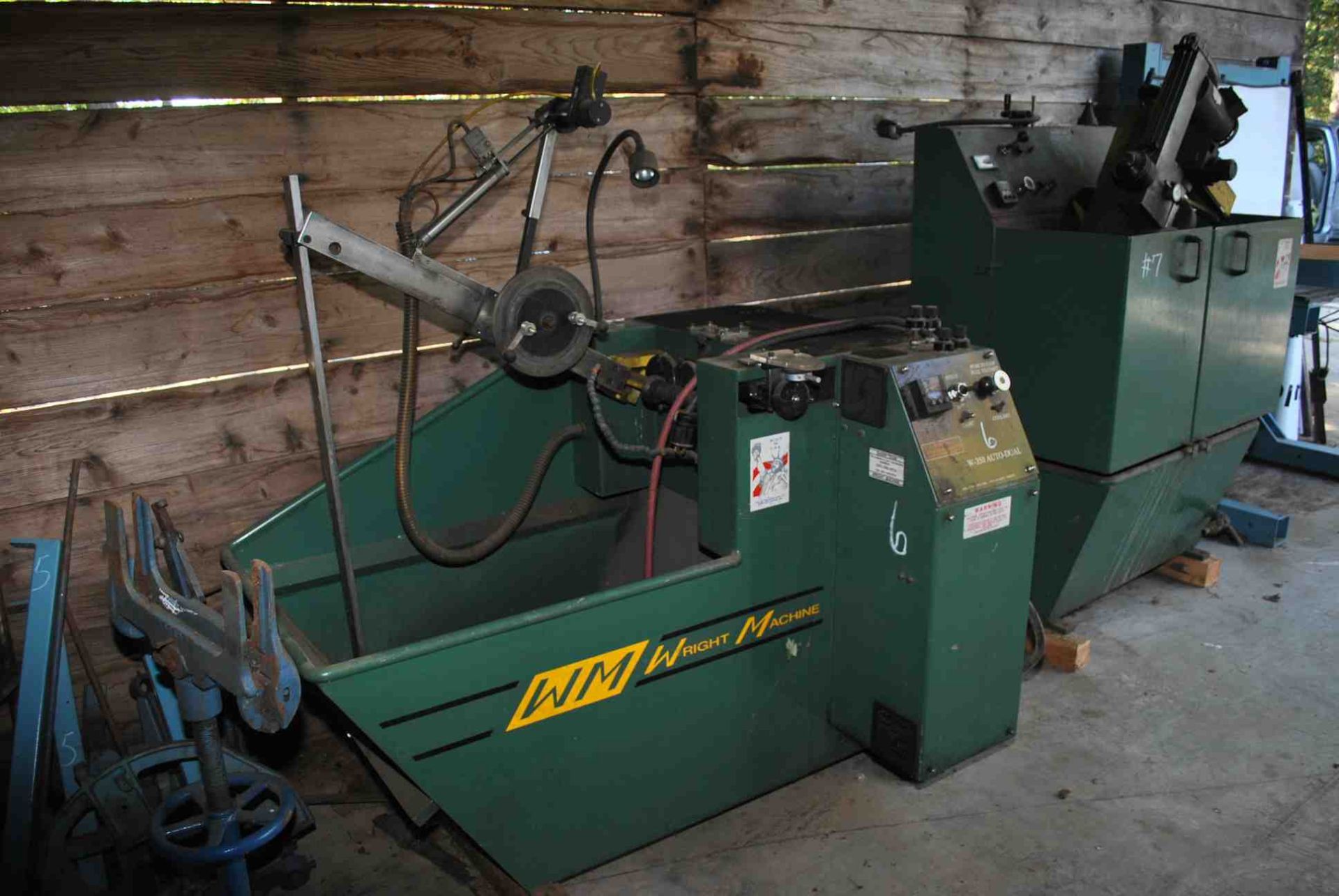 WRIGHT W-350 H/D AUTO DUAL SIDE SHARPENER S/N-GE0209
