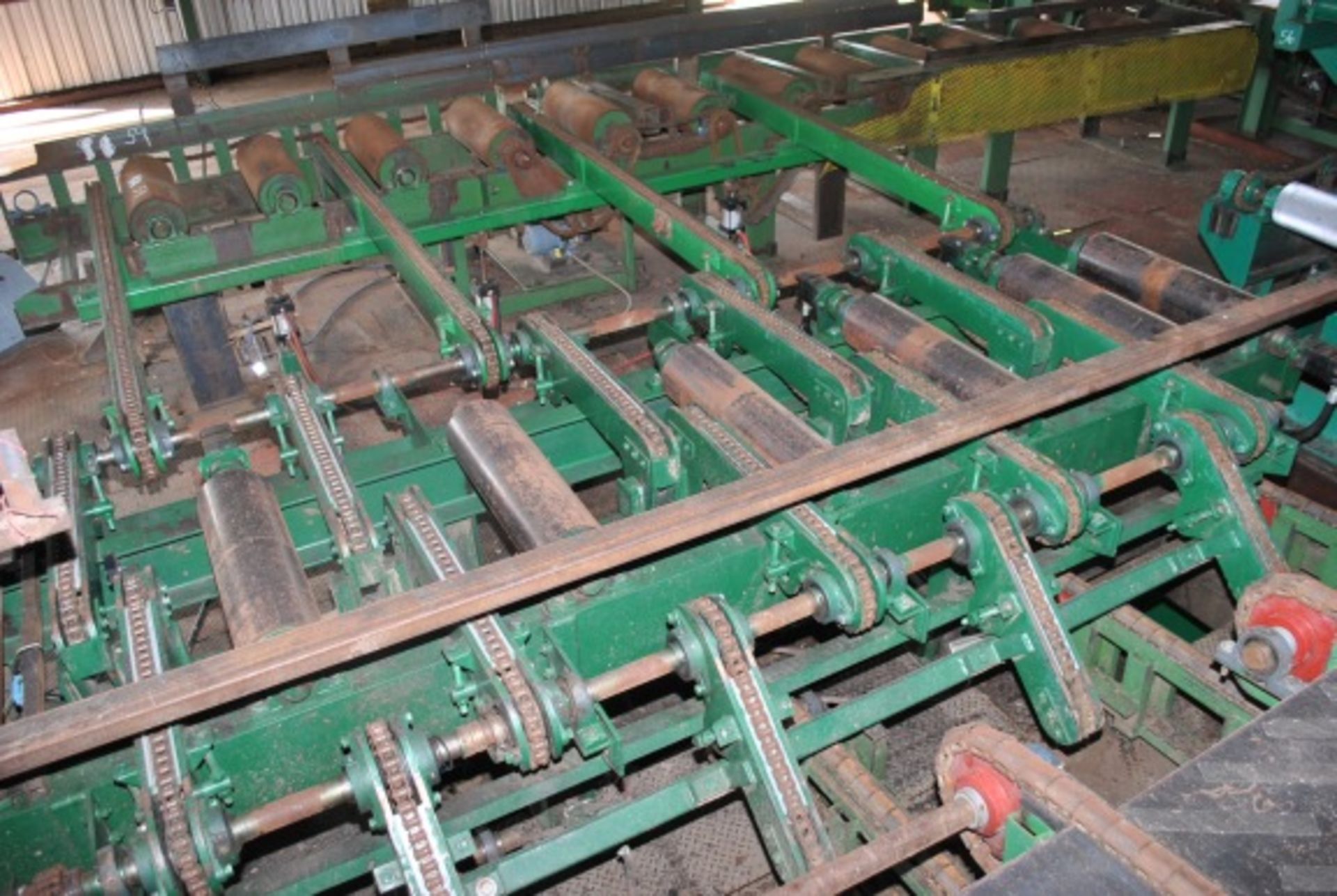 ALBANY 7' DOUBLE COLUMN AIR STRAIN LINE BAR RESAW - Image 9 of 10