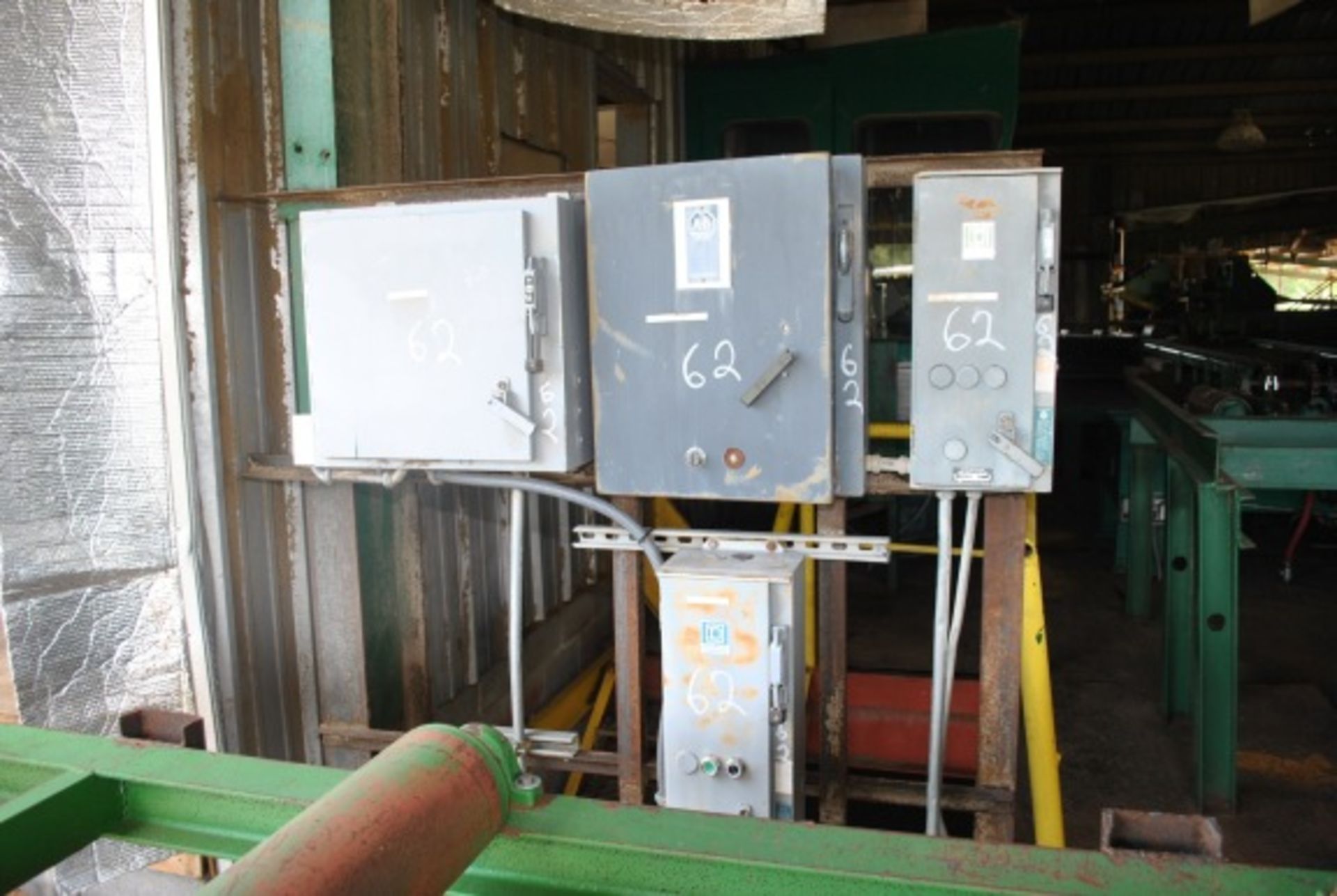 ELECTRICAL PANEL CONSISTING OF (1) SQUARE D SIZE 1 STARTER W/DISCONNECT; (2) SQUARE D SIZE 0 - Image 2 of 3