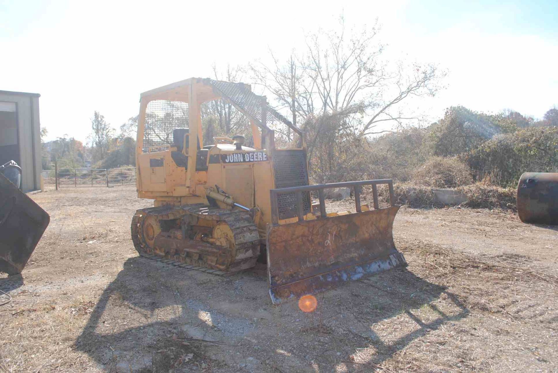 1990 JOHN DEERE 450G DOZER S/N-769828; W/6 WAY BLADE - Image 2 of 3