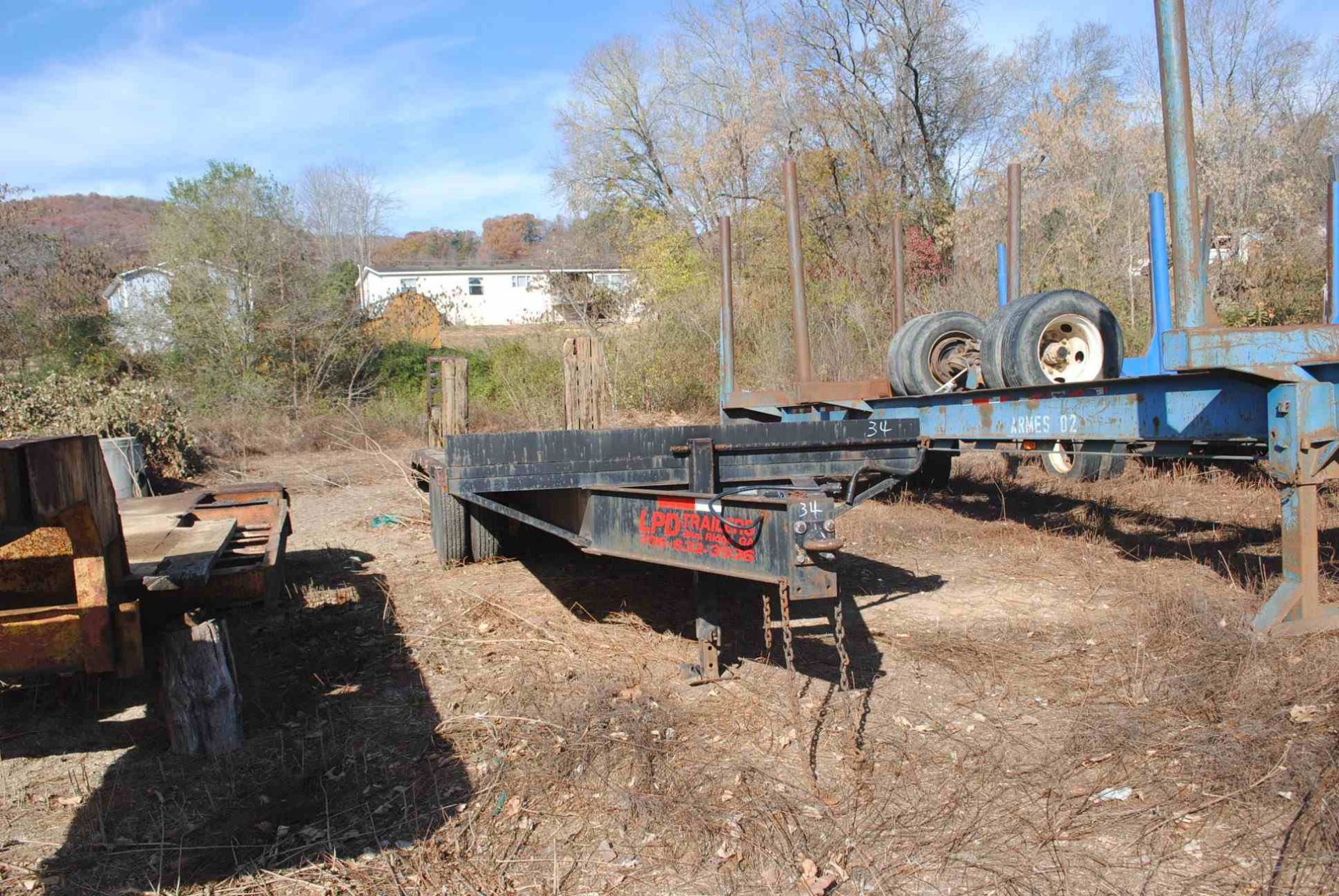 LPD TAG-ALONG LOWBOY W/20,000 LB CAPCITY; W/102" WIDE; NO TITLE, BILL OF SALE ONLY