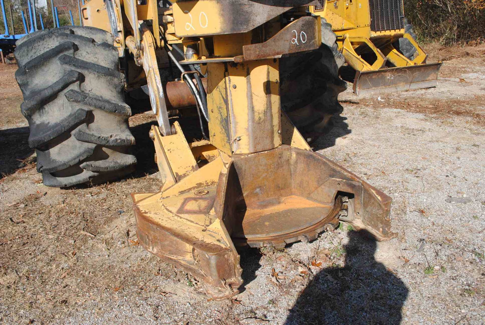 1997 HYRDRO AX 611EX FELLER BUNCHER S/N-6761; W/KOEHRING 20" SAW HEAD; S/N-97074 - Image 2 of 4