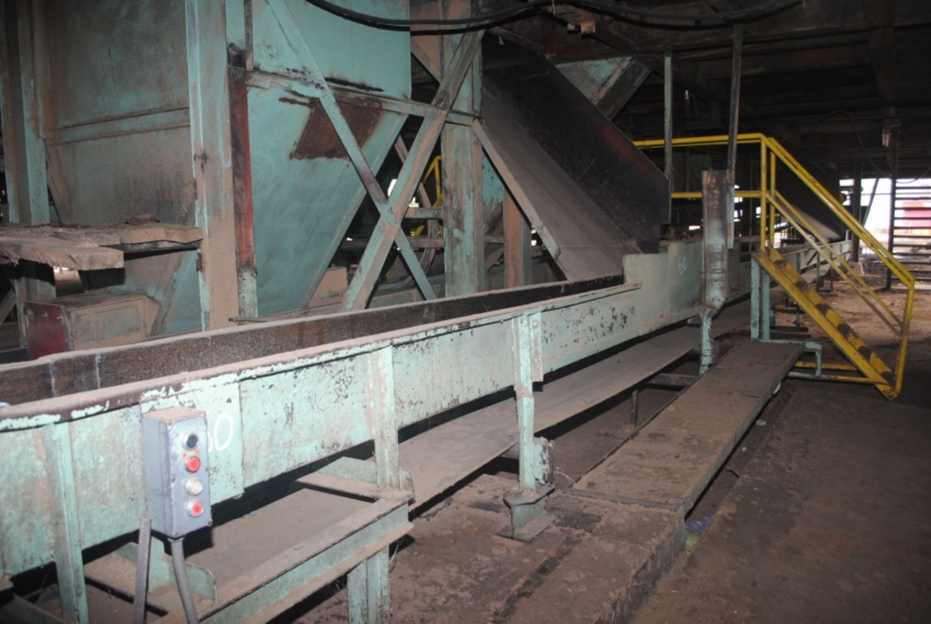 BELT CONVEYOR, 18" X 102' W/DRIVE