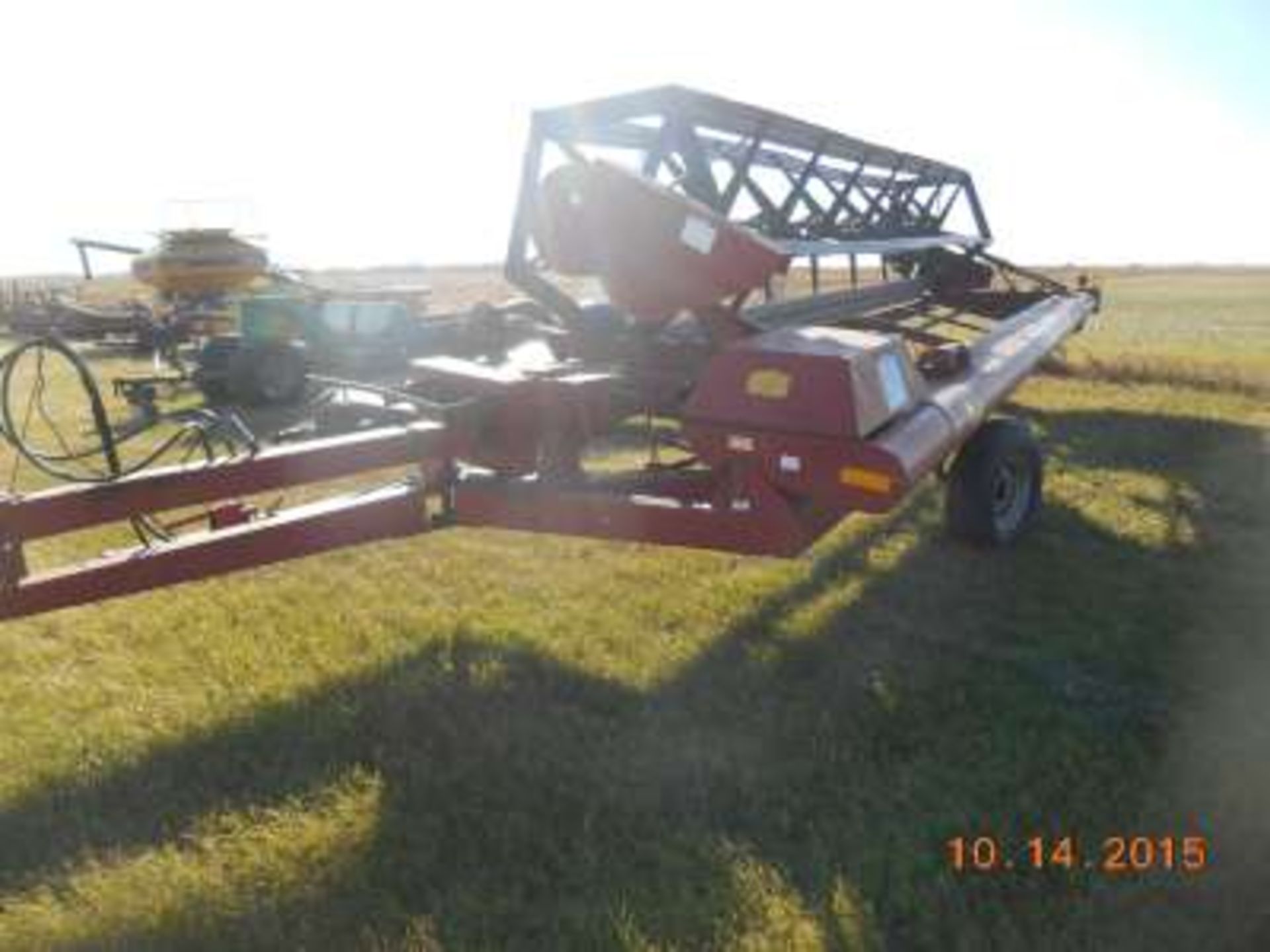 Case IH 25ft PTO Swather, batt reel, auto fold