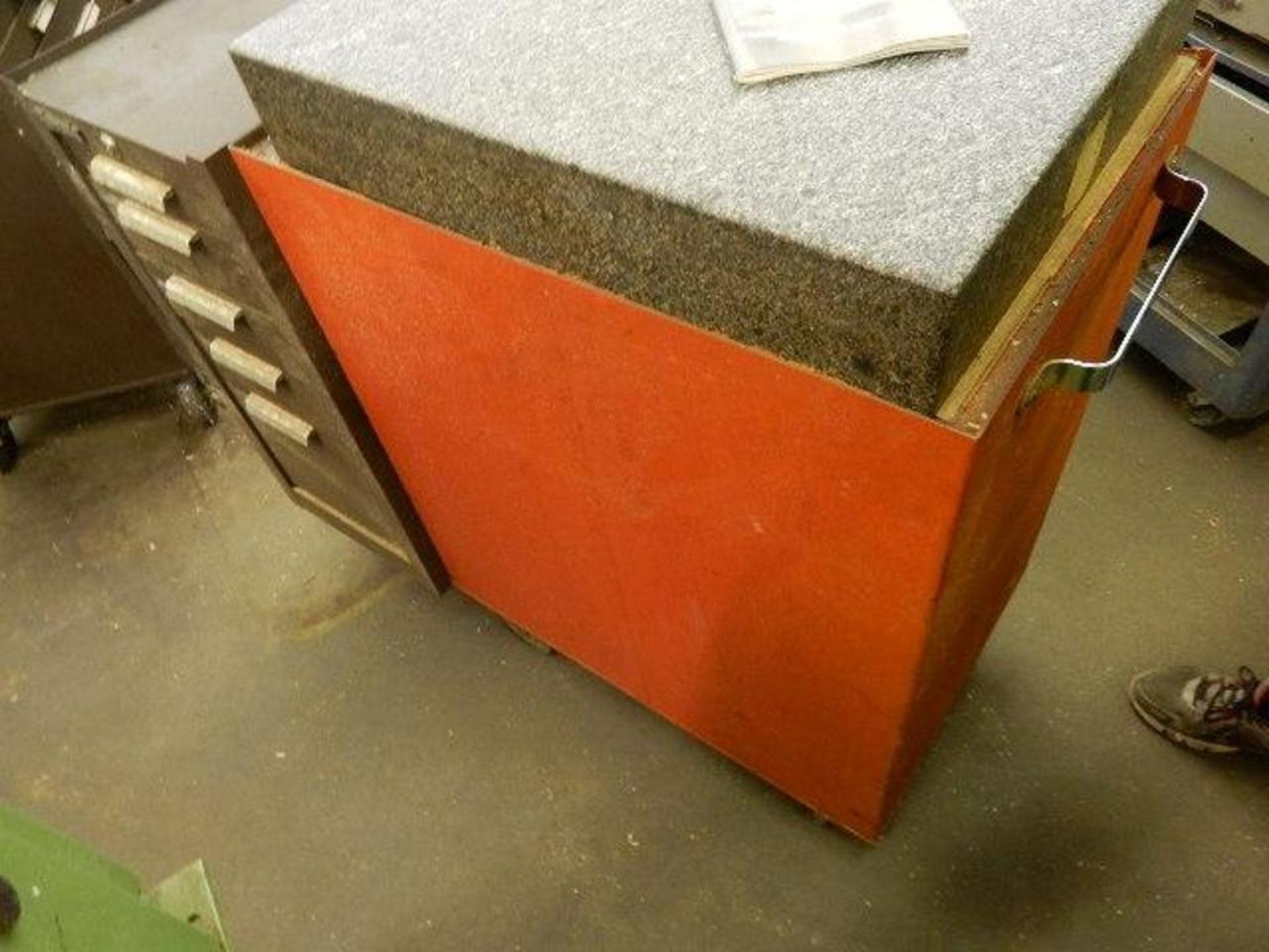Kennedy Tool Box, with 18" x 24" x 4" Granite Surface Plate - Image 4 of 6