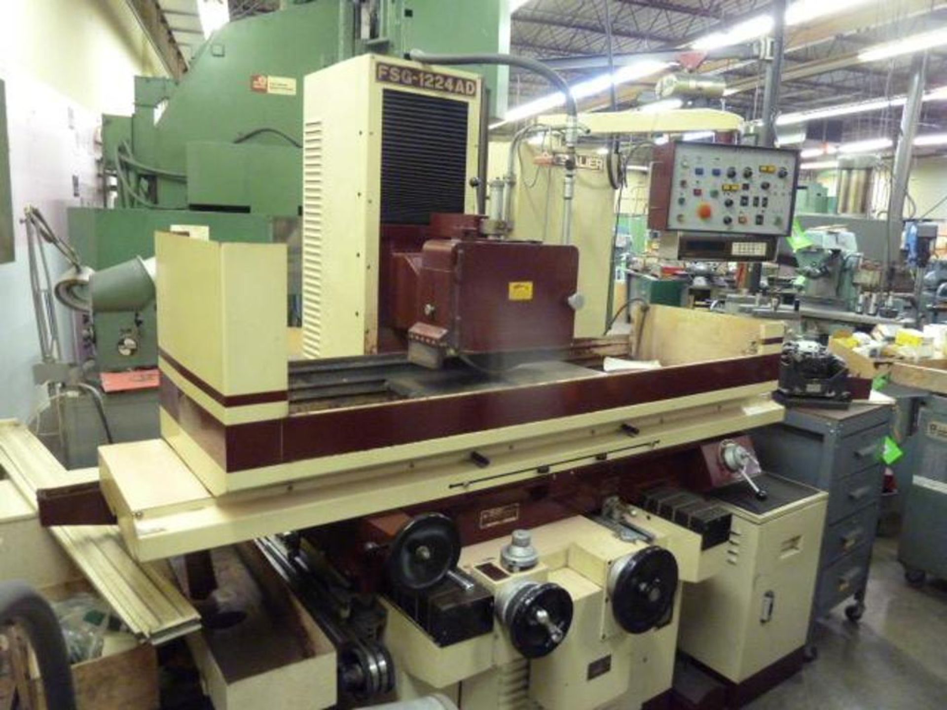 Chevalier Model 1224AD Hydraulic Surface Grinder, 12" x 24" Fine Line Electro-Magnetic Chu - Image 11 of 12