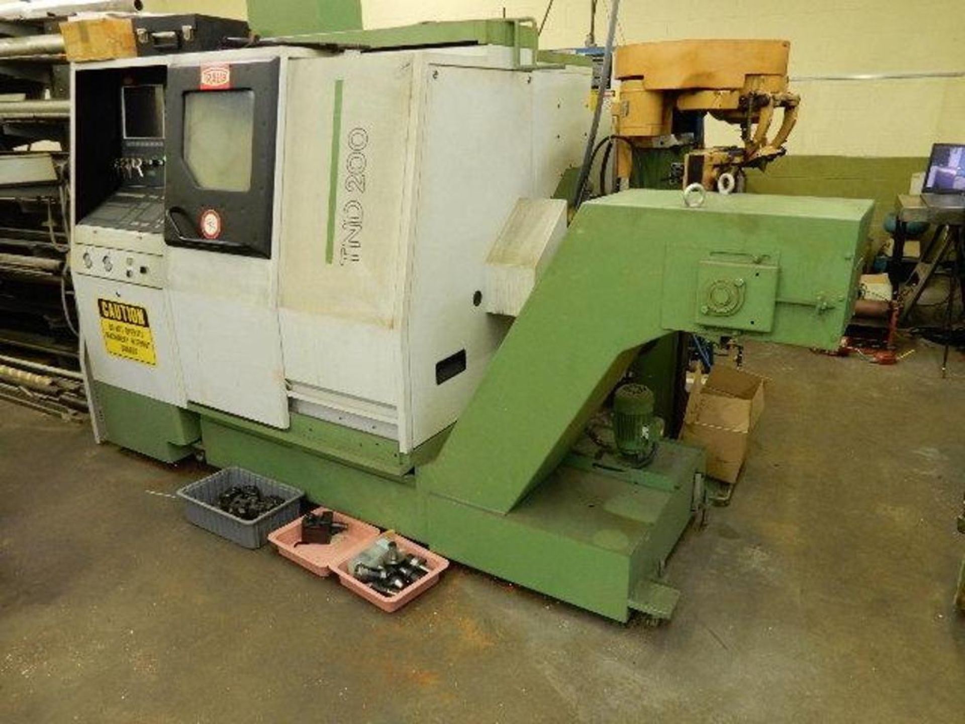 Traub Model TND200 CNC Lathe, (New 1991) 340mm Swing Over Bed, 160mm Swing Over Cross Slide, 250mm M - Image 2 of 18