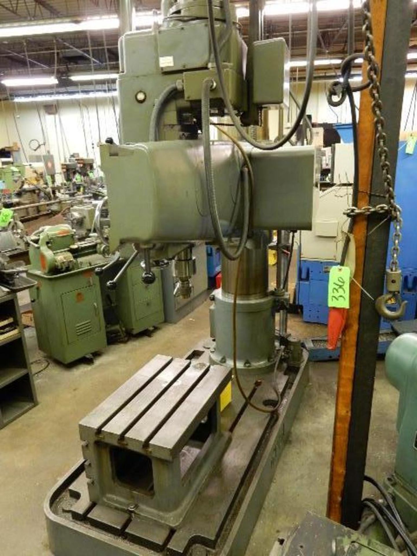 Ikeda Model RM-1375 Radial Arm Drill, 13" Column, 5' Arm, 30-1500 RPM Spindle Speeds, 26.5" - Image 17 of 27