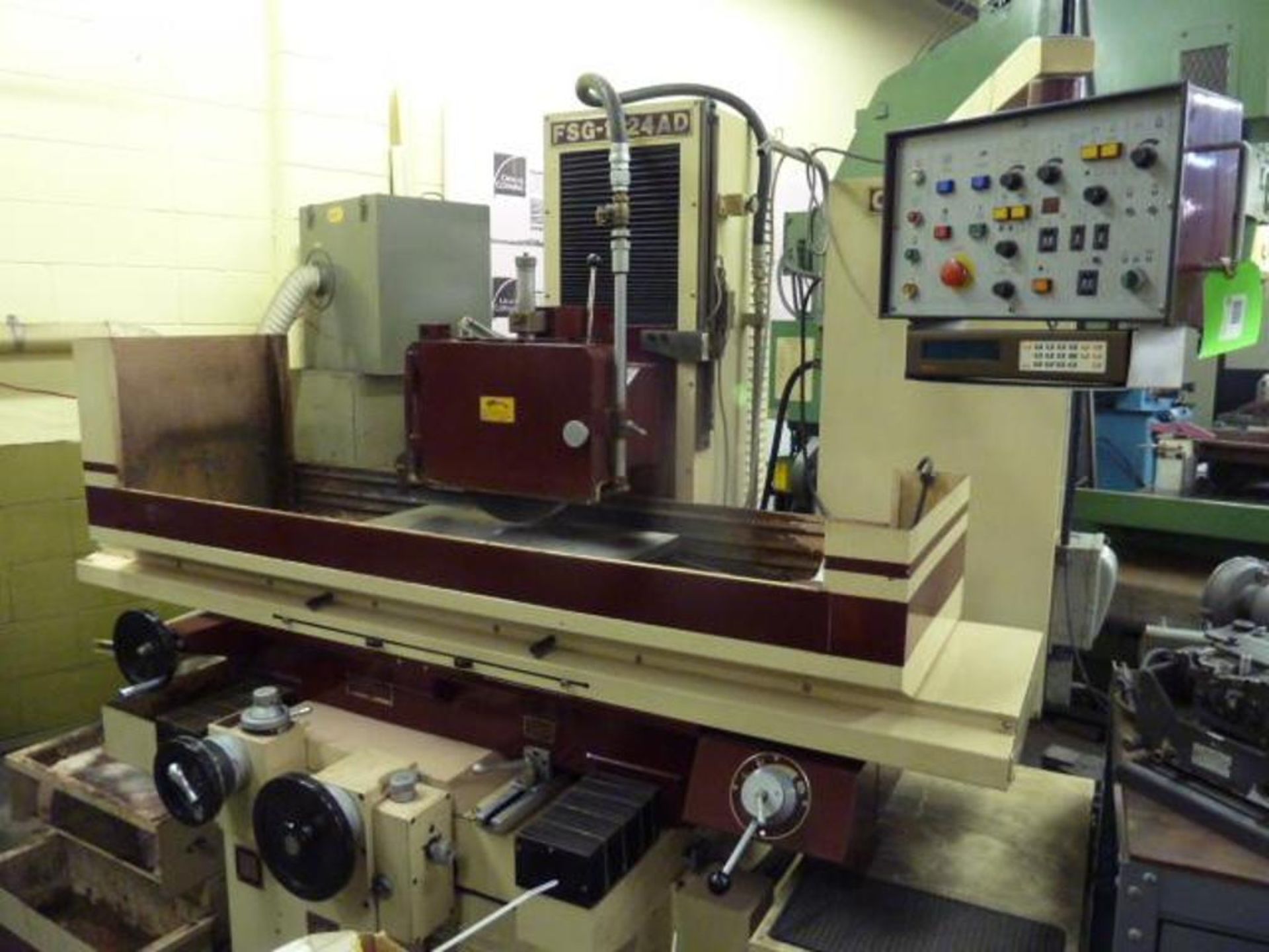 Chevalier Model 1224AD Hydraulic Surface Grinder, 12" x 24" Fine Line Electro-Magnetic Chu - Image 8 of 12