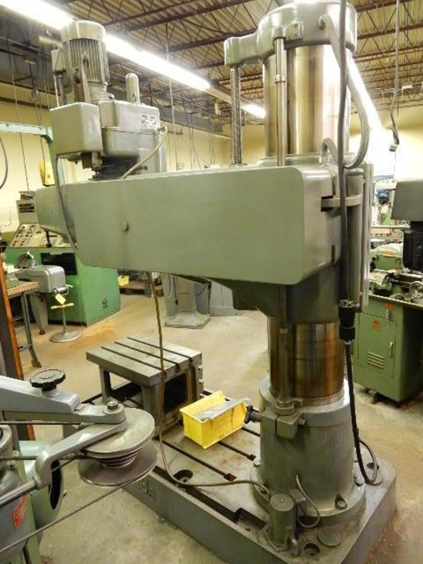 Ikeda Model RM-1375 Radial Arm Drill, 13" Column, 5' Arm, 30-1500 RPM Spindle Speeds, 26.5" - Image 26 of 27