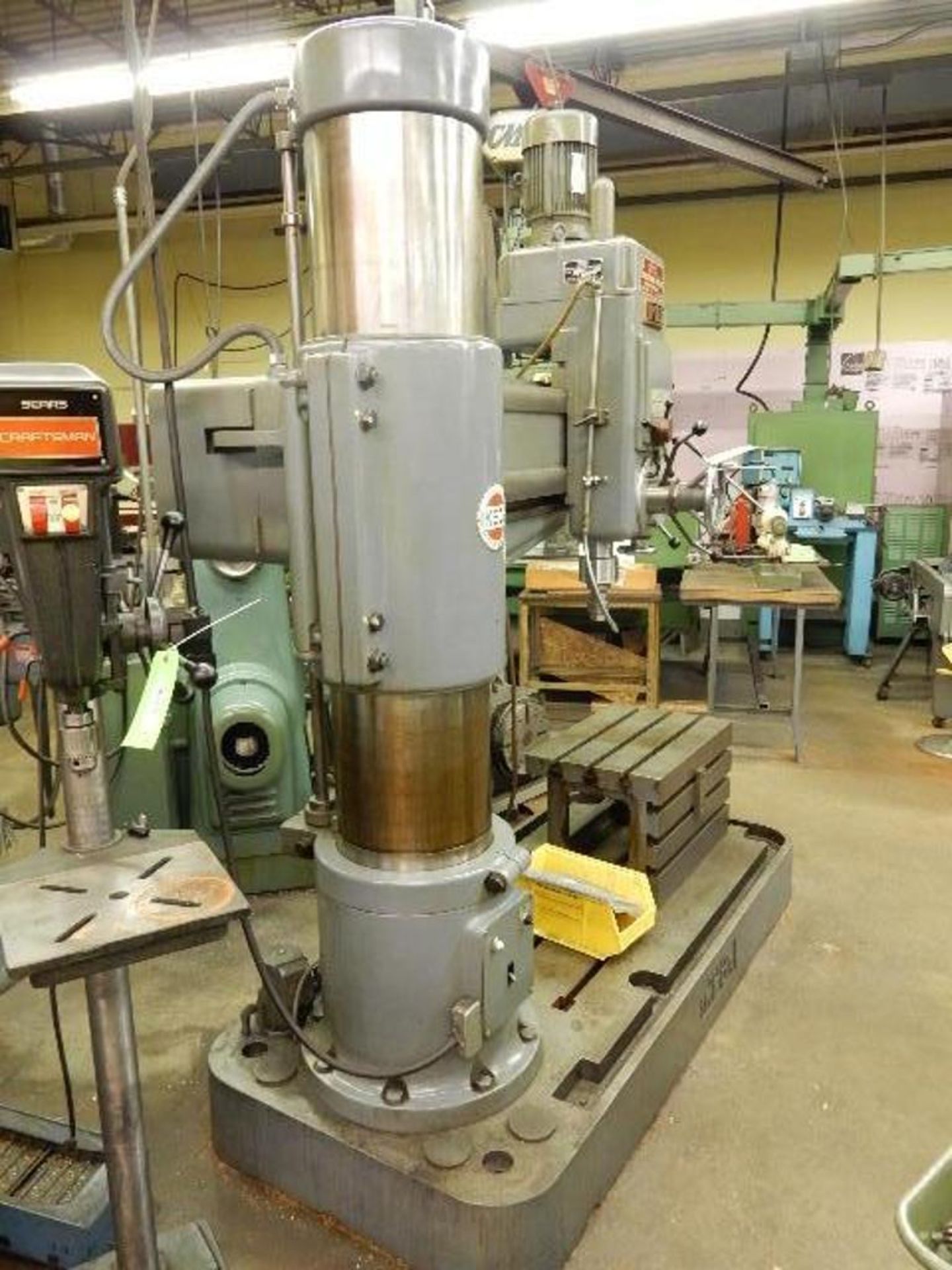 Ikeda Model RM-1375 Radial Arm Drill, 13" Column, 5' Arm, 30-1500 RPM Spindle Speeds, 26.5" - Image 16 of 27