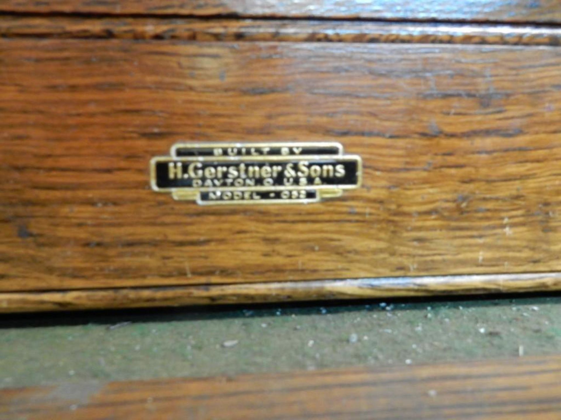 Gerstner & Sons Wood Tool Box - Image 2 of 4