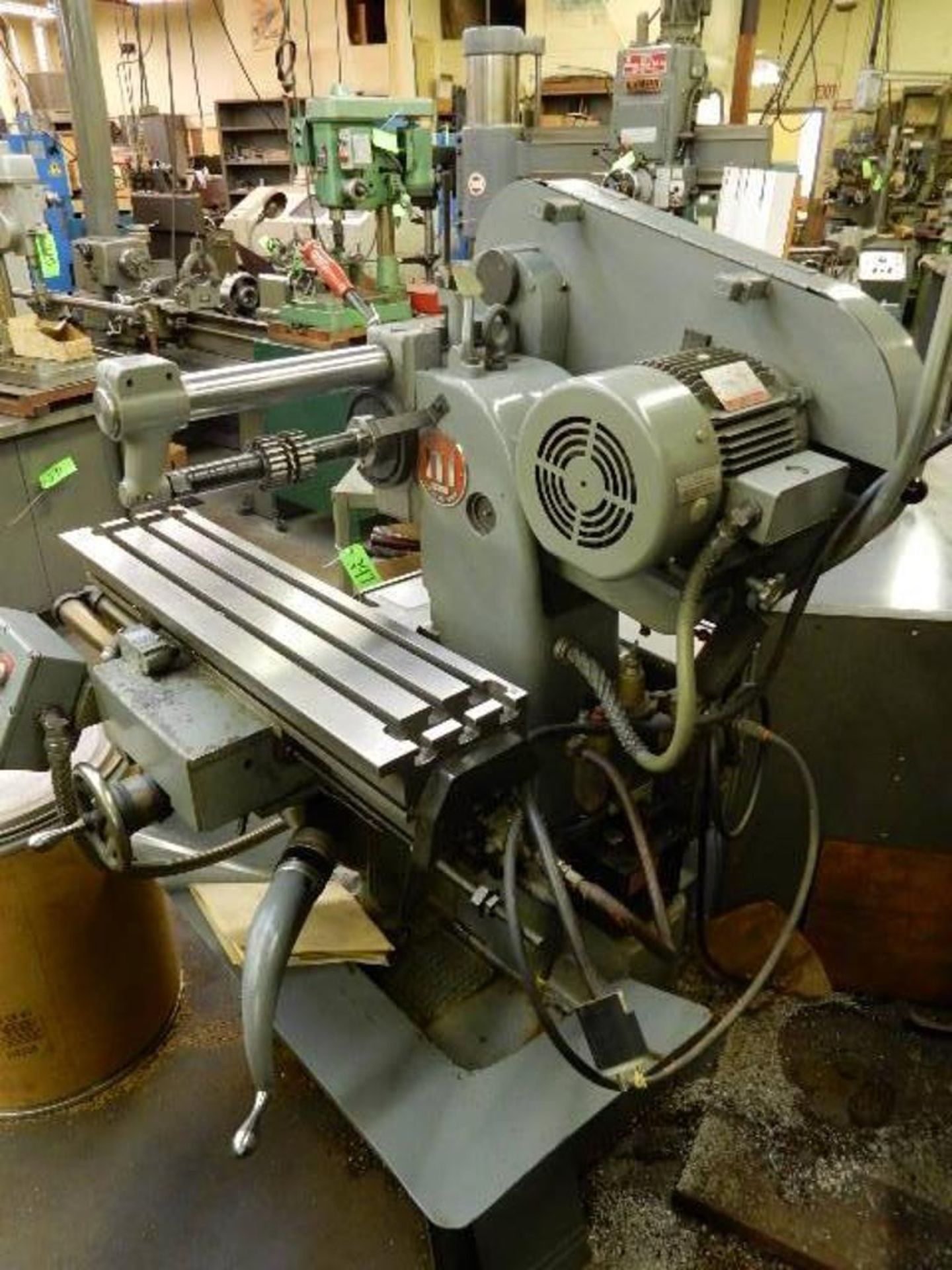 Nichols Model 8SA Horizontal Production Semi-Automatic Mill, 8-13/16" x 36" Table, with Ai - Image 2 of 11