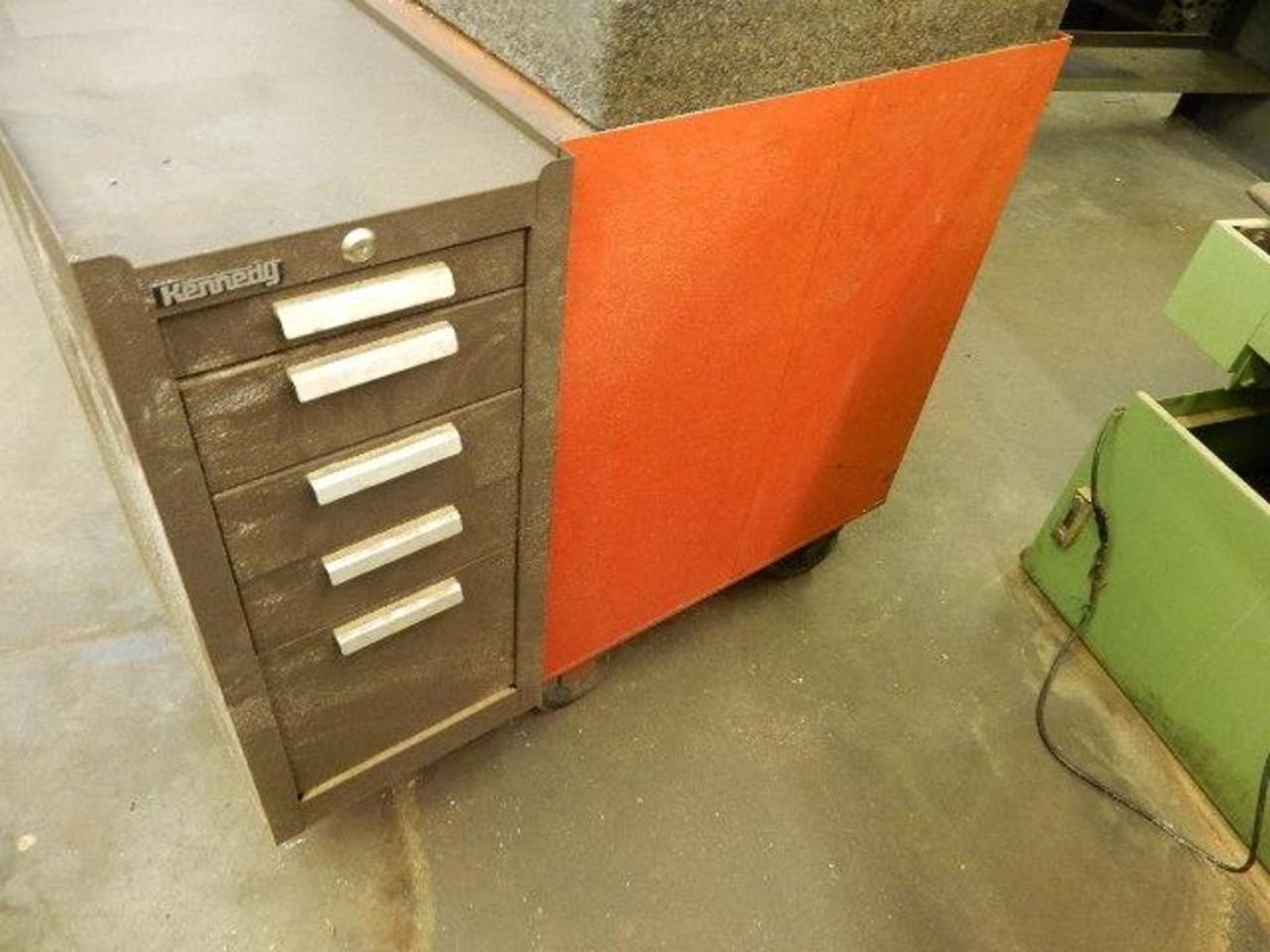 Kennedy Tool Box, with 18" x 24" x 4" Granite Surface Plate - Image 6 of 6