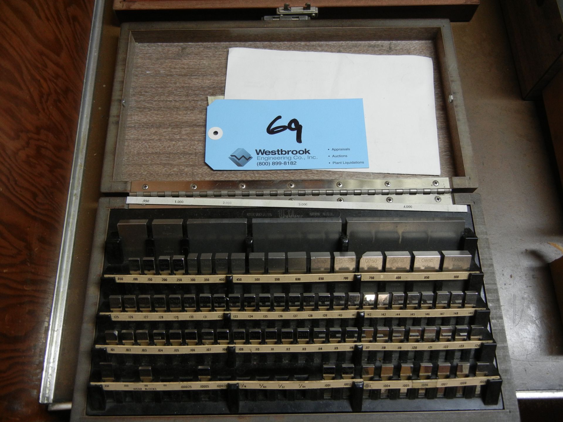 Webber gauge block set