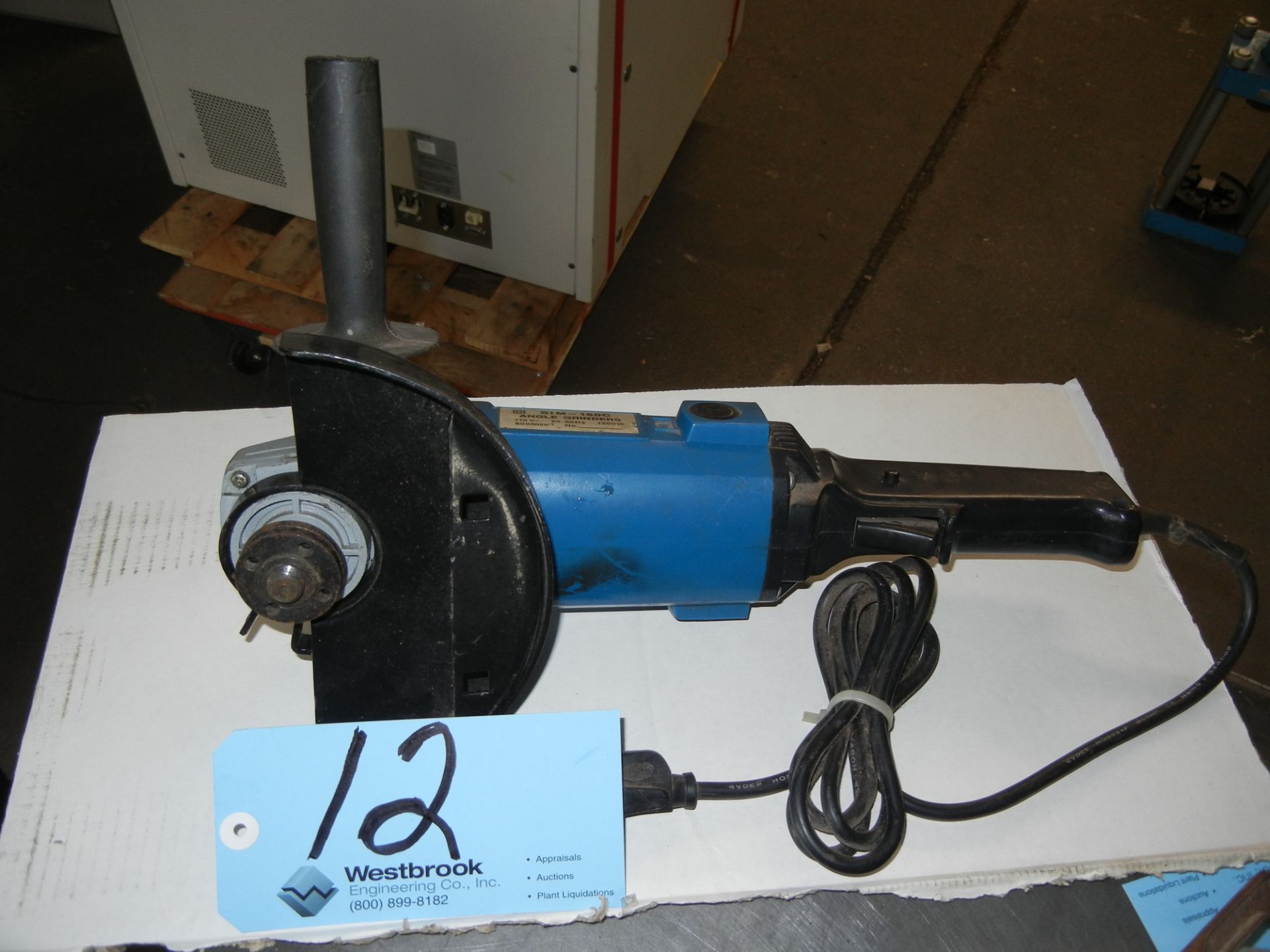 S1M Model 180-C; 7" Electric Angle Grinder