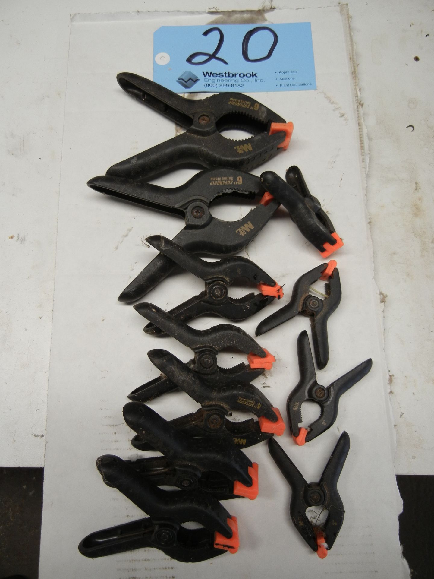 Lot-MIT Spring Clamps