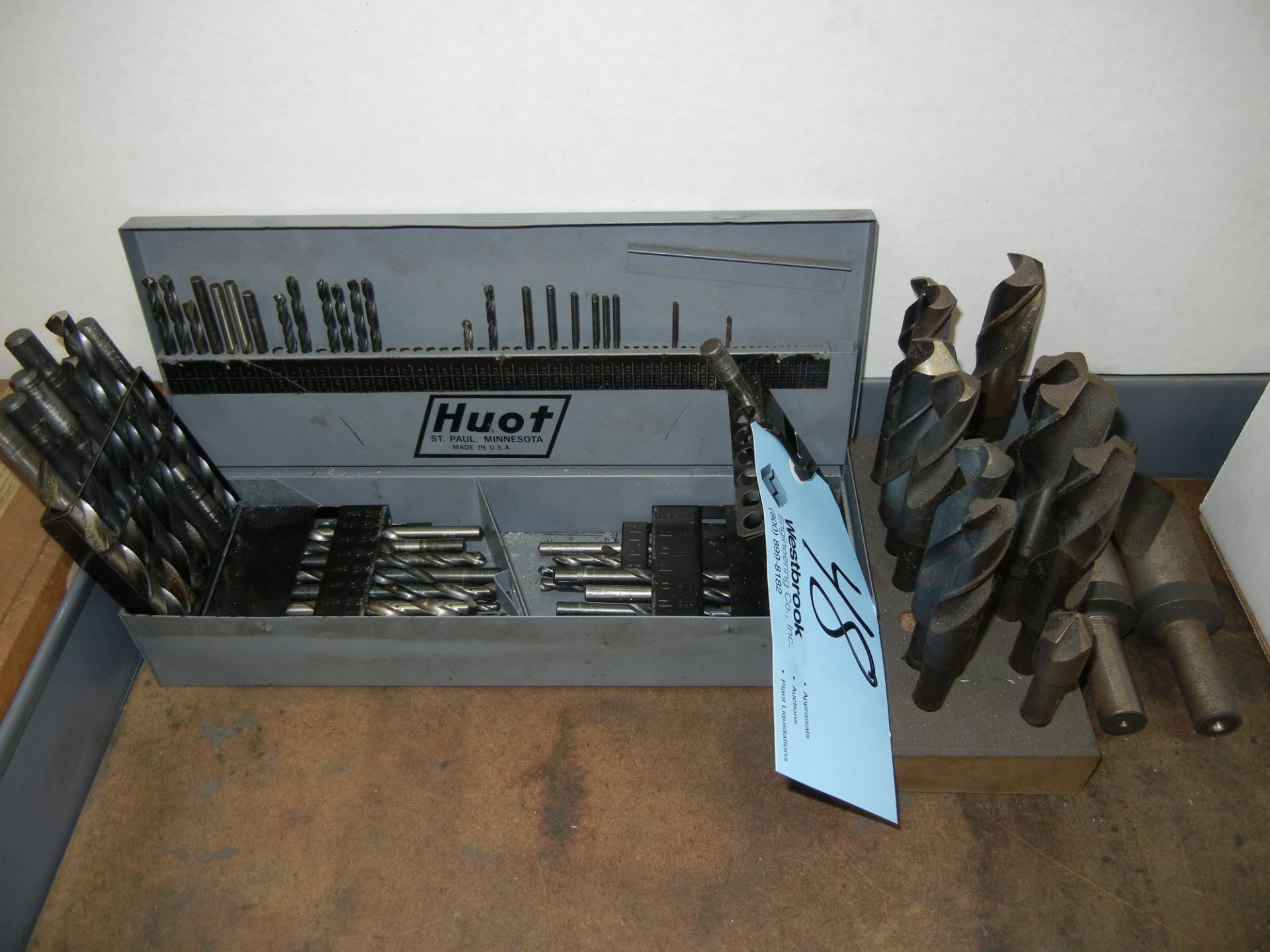HUOT Drill Index with Drills and Wooden Stand