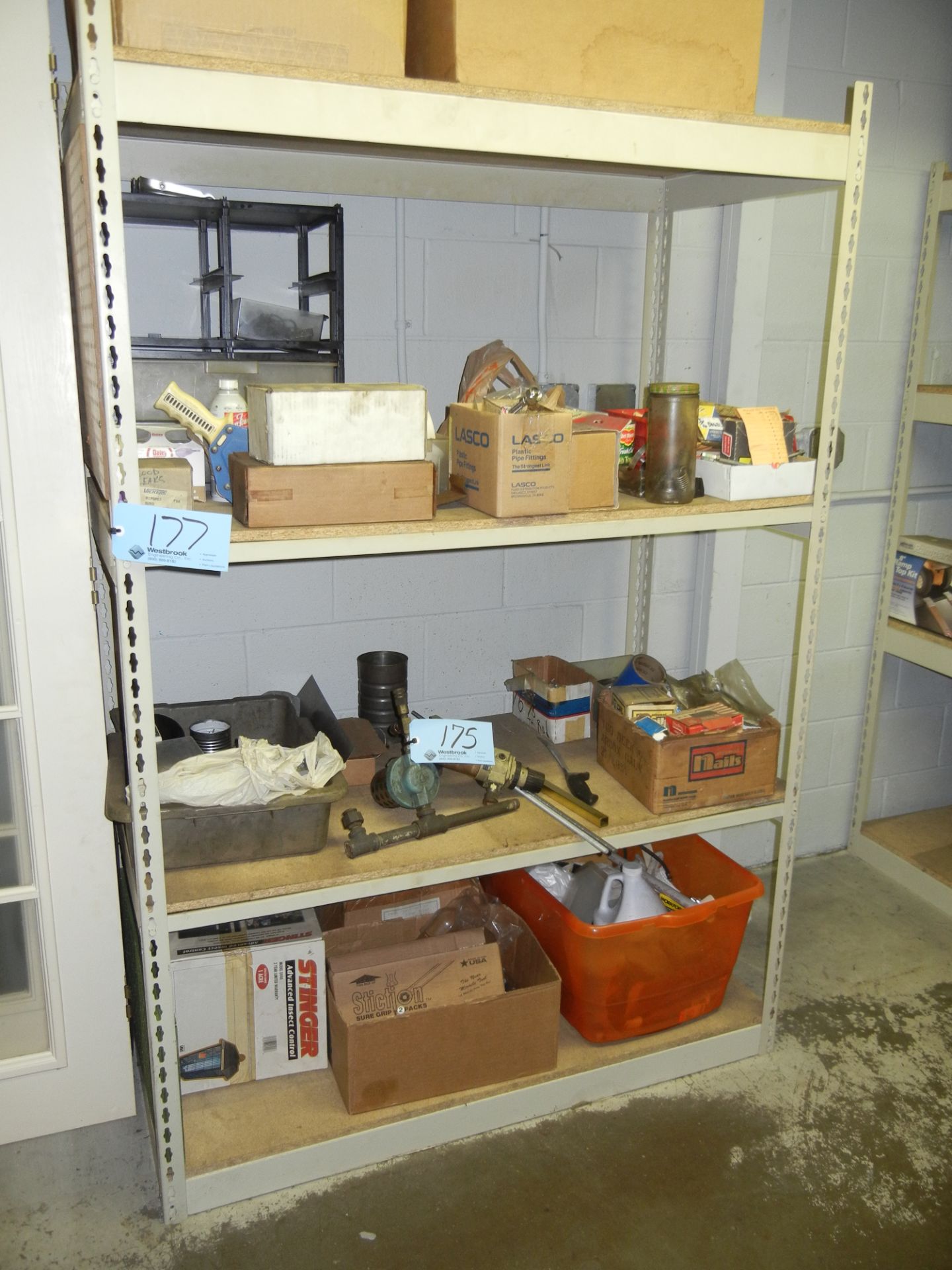 Lot-(5) Sections Shelving (Contents Not Included), (Not to be Removed Until Empty) - Image 2 of 3