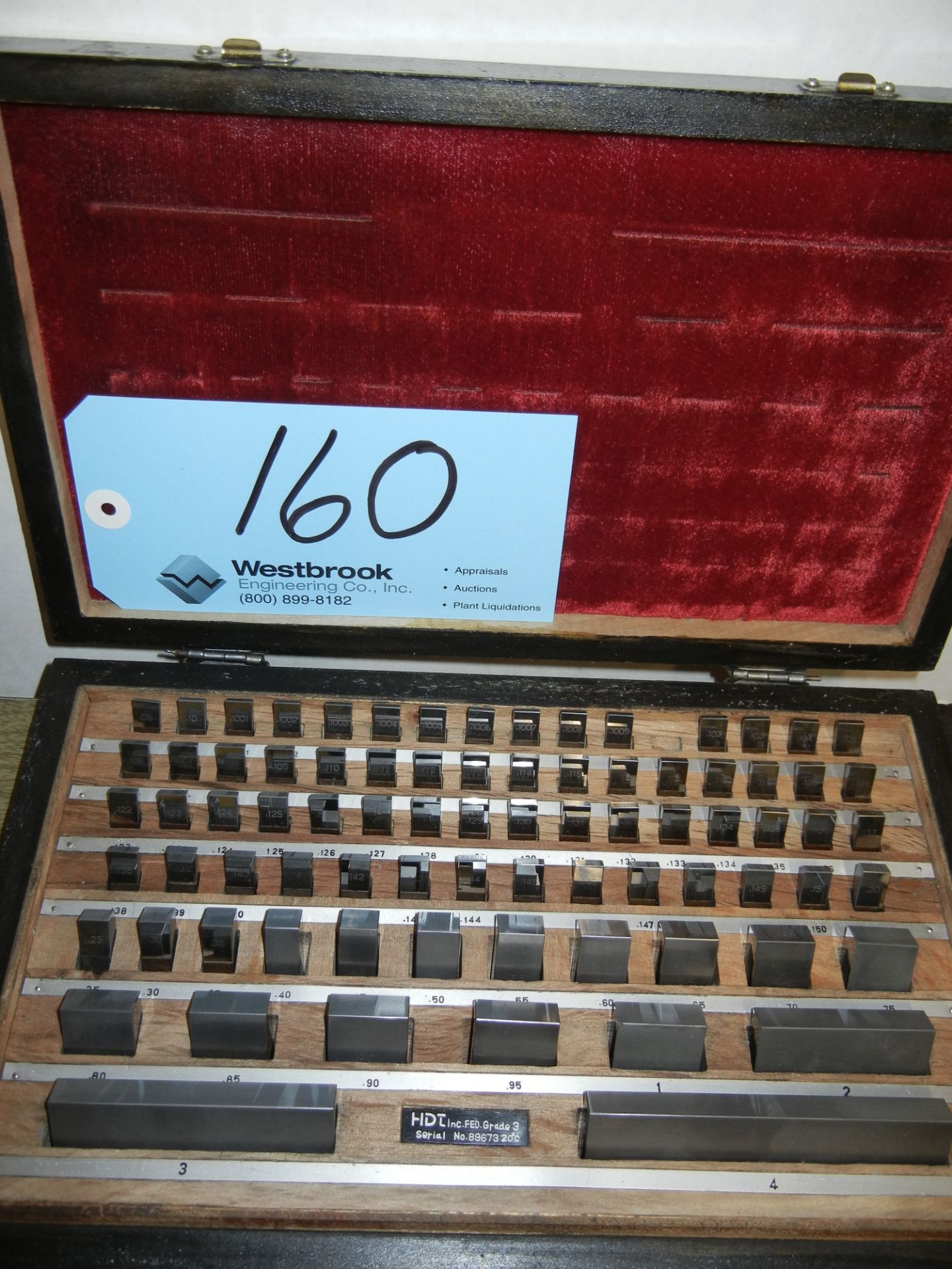 HDT Carbide Gage Block Set