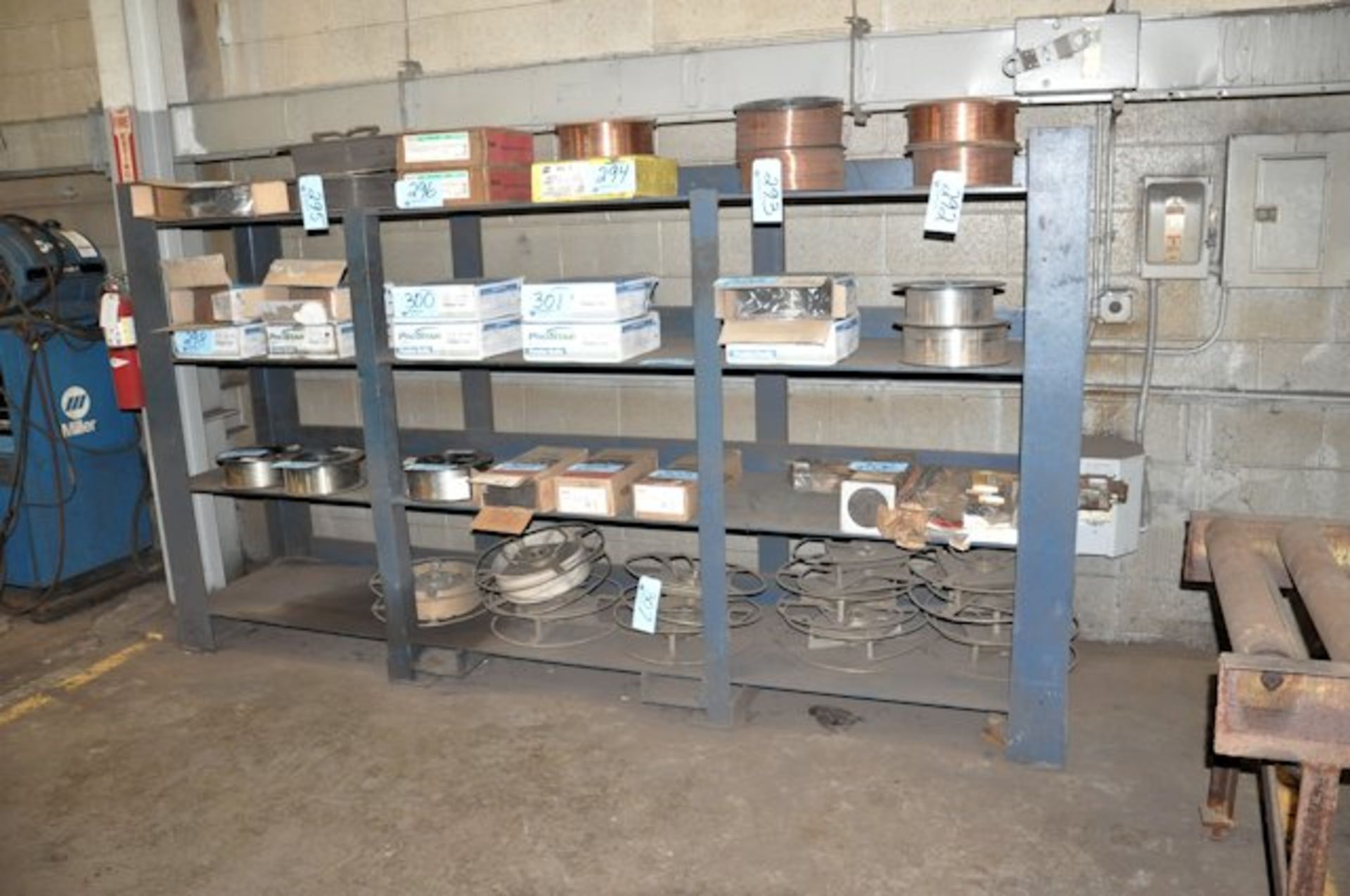 Steel Shelving Rack; (Contents Not Included);(Removal on last day)