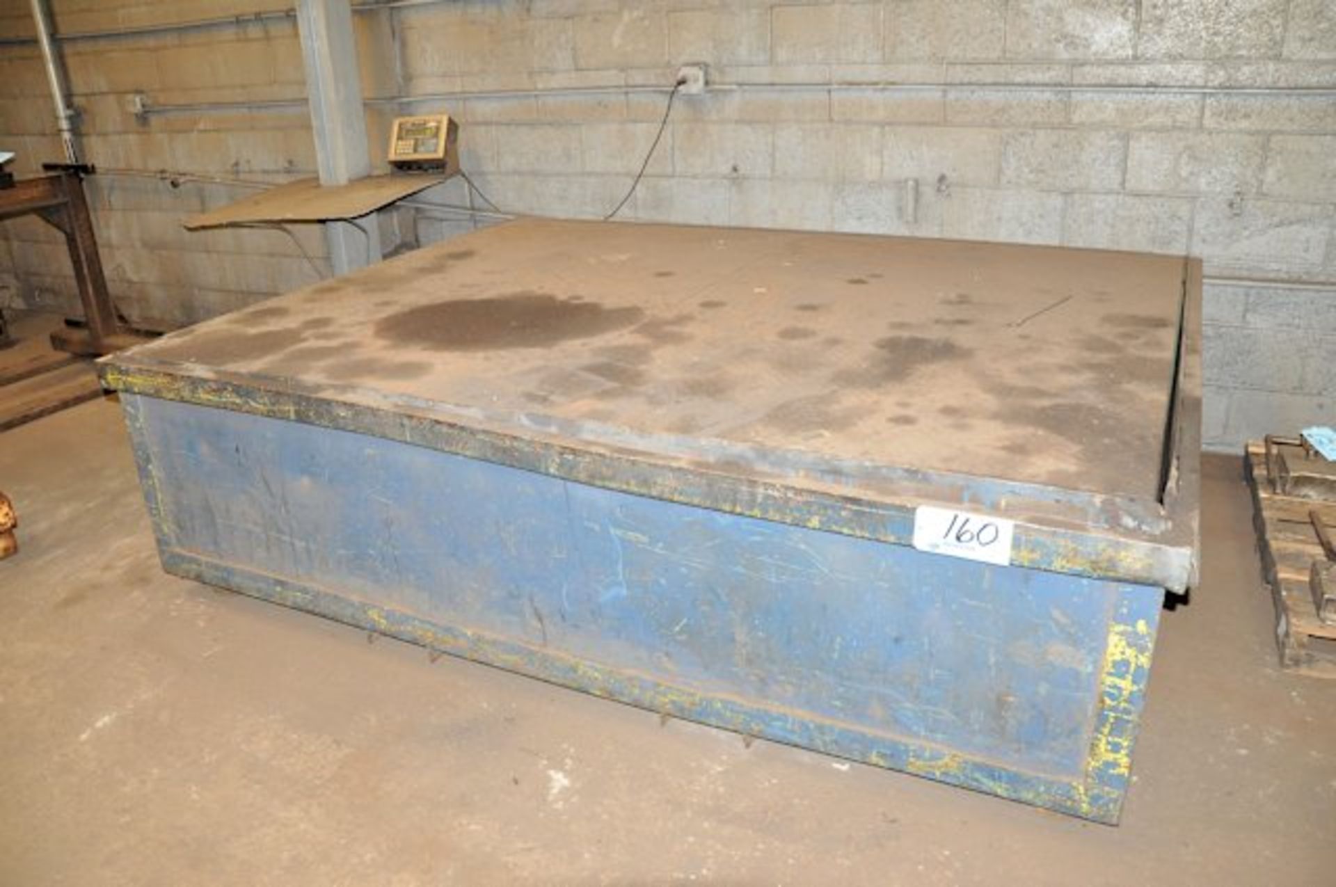 GENERAL SCALES MODEL GES25; 50,000-Lbs. Capacity Elevated Platform Scale; 8' x 6' Scale Surface;