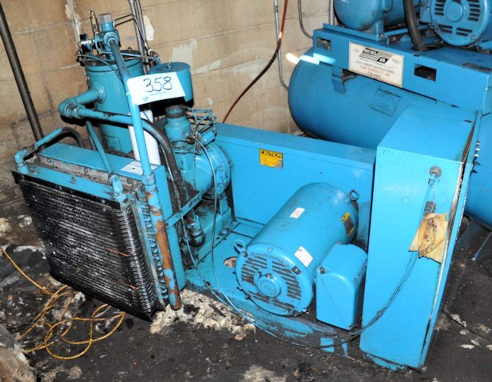 LeROI MODEL 30SSB; 30-HP Rotary Screw Air Compressor; S/n N/a; 29,296 Hours;