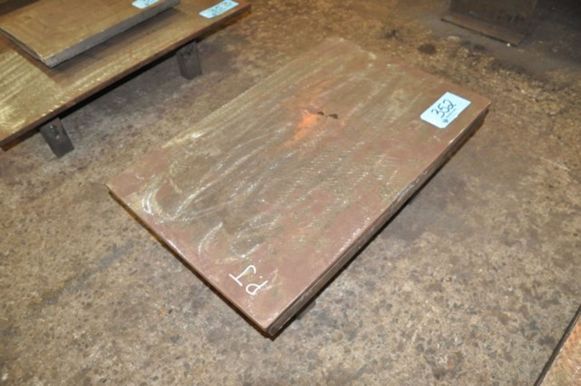 37" x 24" x 3/4" Thick Steel Layout Plate