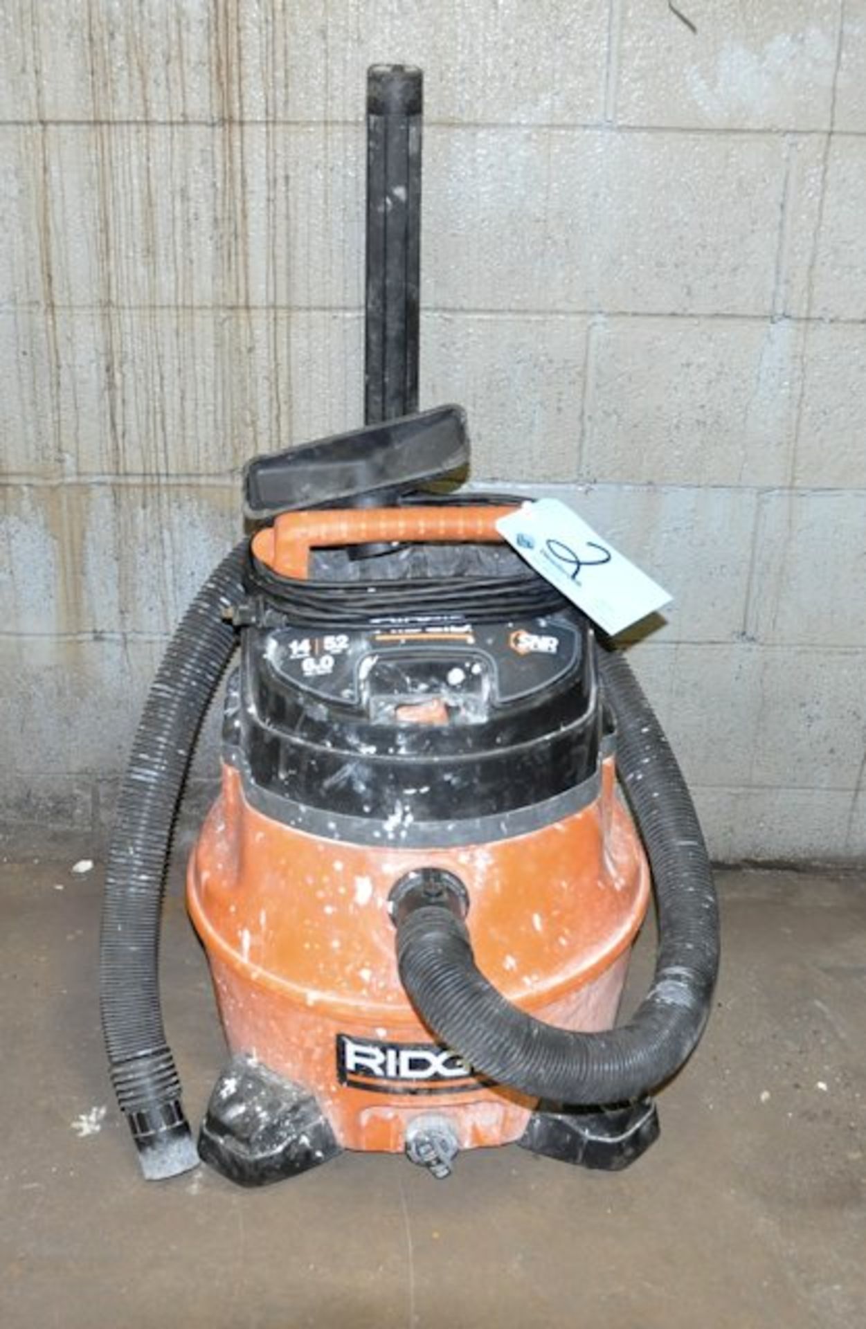 RIDGID 6-HP x 14-Gallons Shop Vac with Attachments